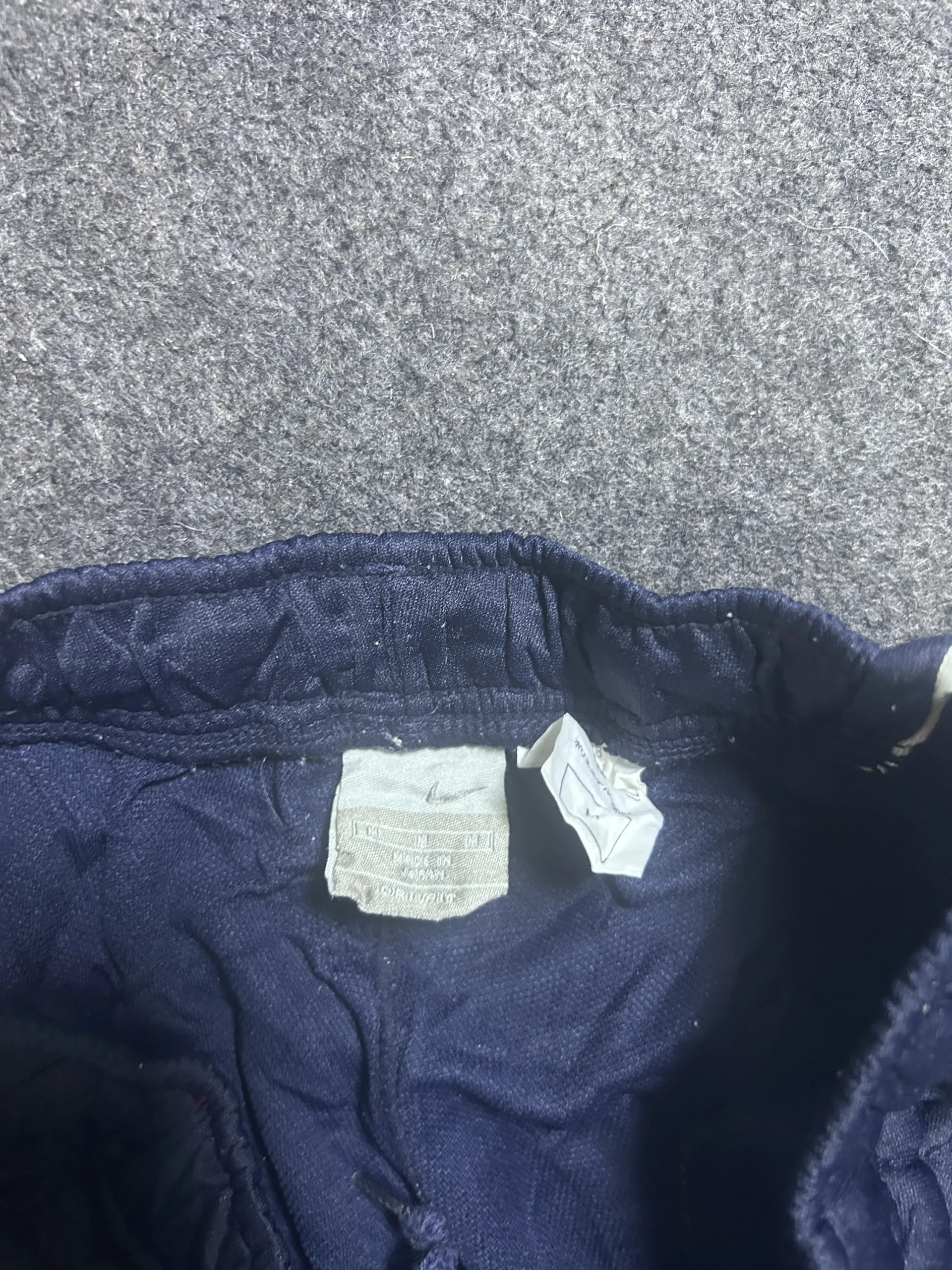 Nike Dri-FIT Navy Shorts detail view