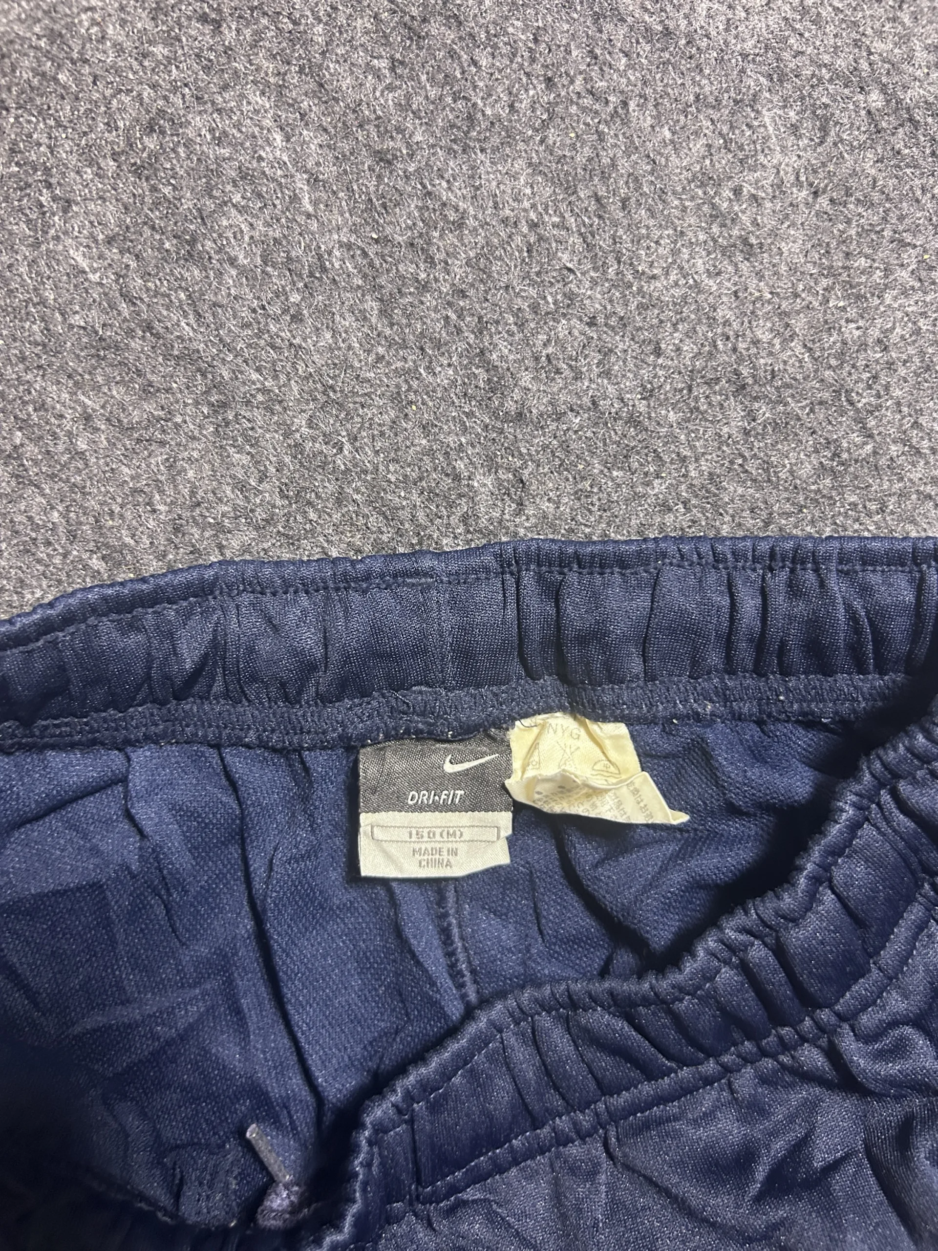 Nike Dri-FIT Navy Shorts detail view