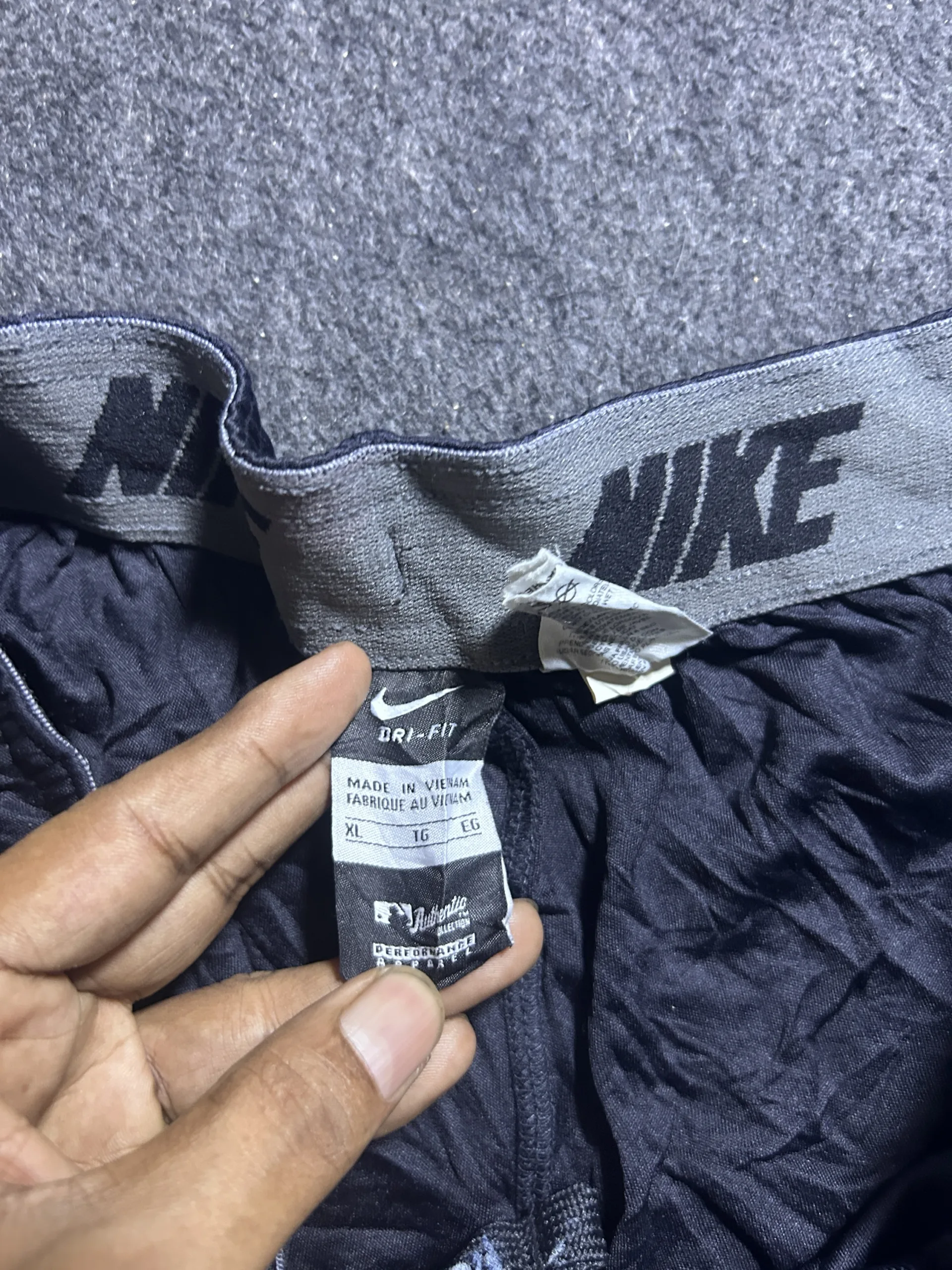 Nike Dri-FIT Black Shorts back view