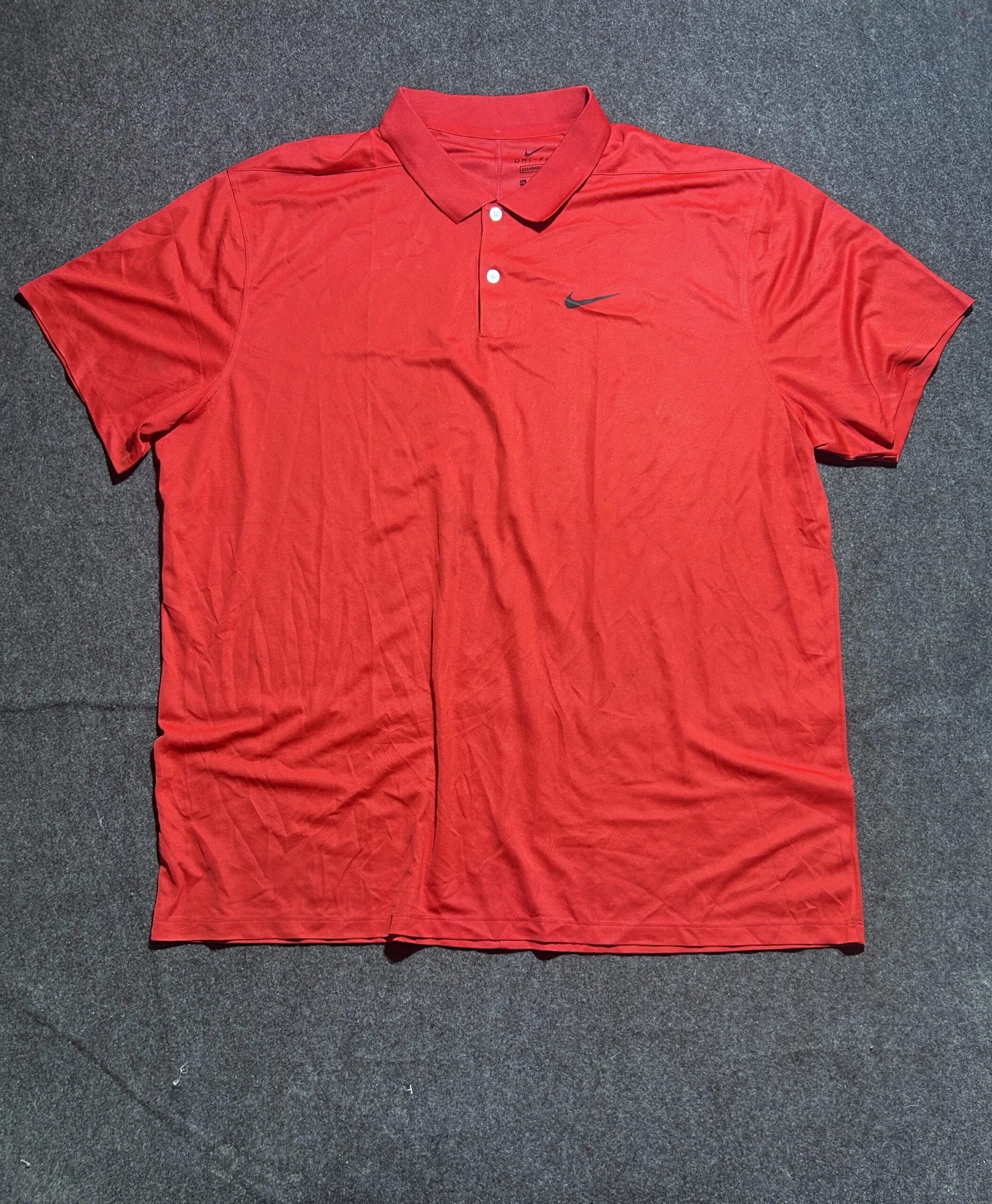 Nike Dri-FIT Red T-Shirt front view
