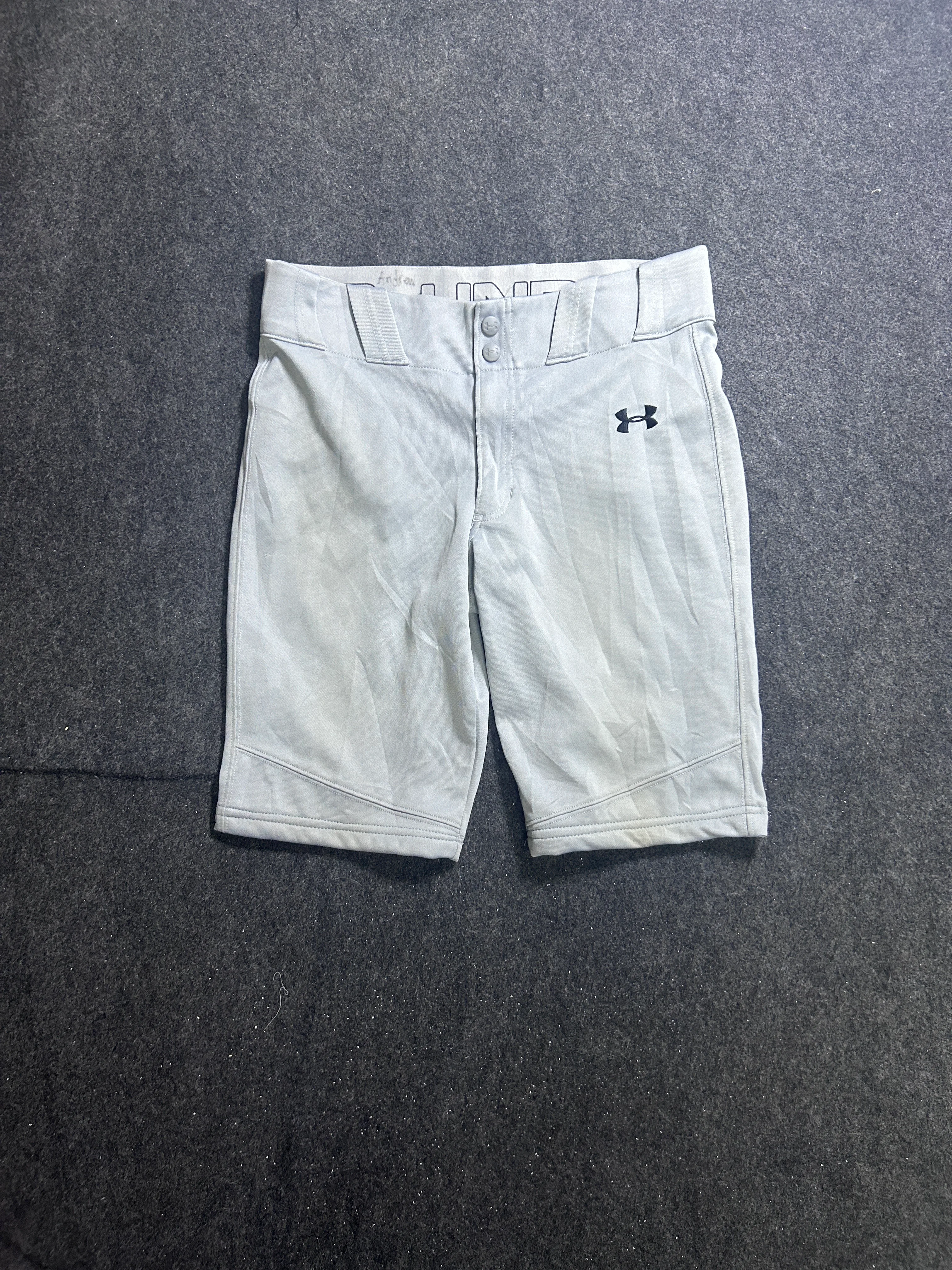 Under Armour White Sports Shorts front view