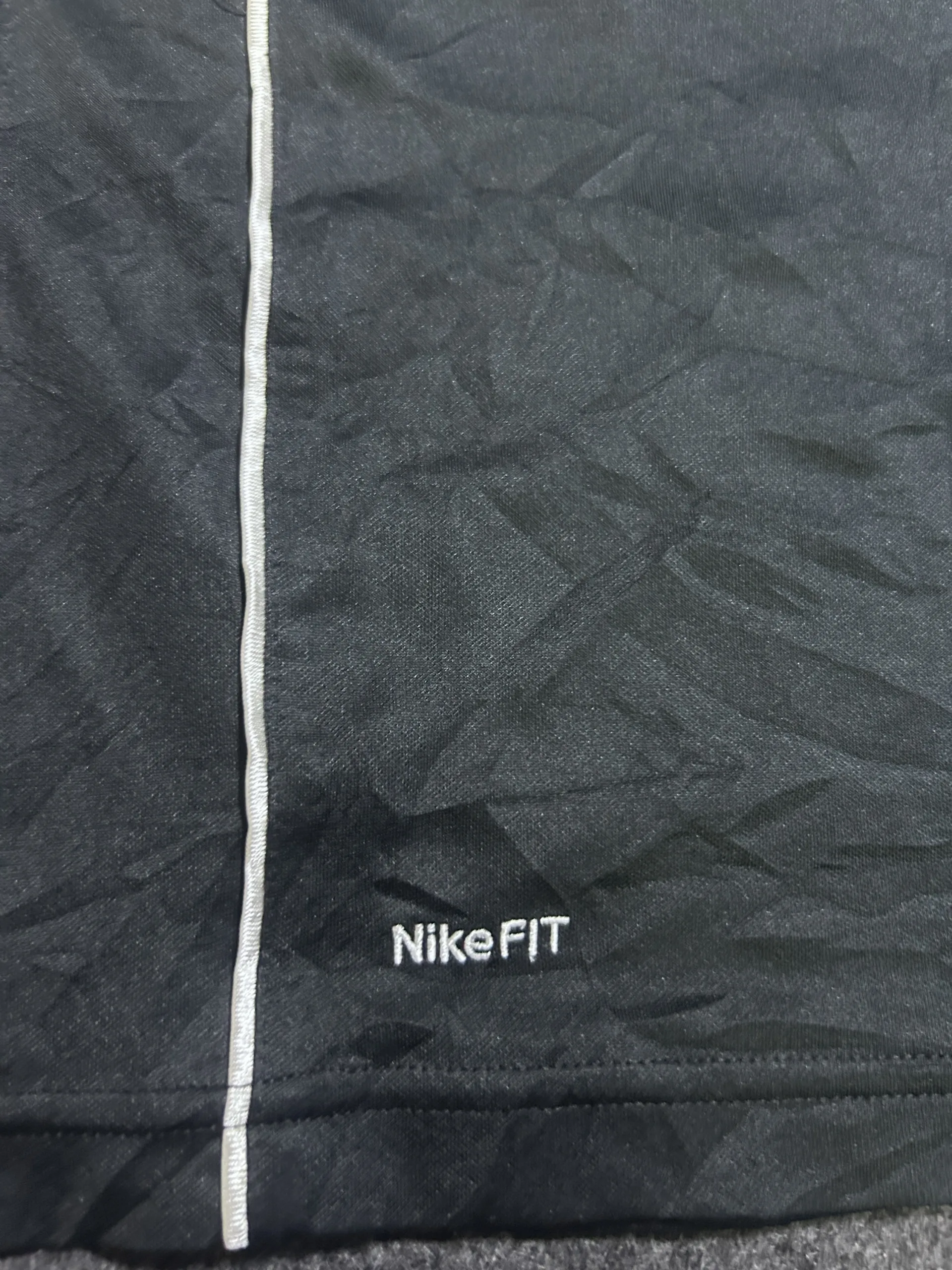 Nike Black Jersey back view