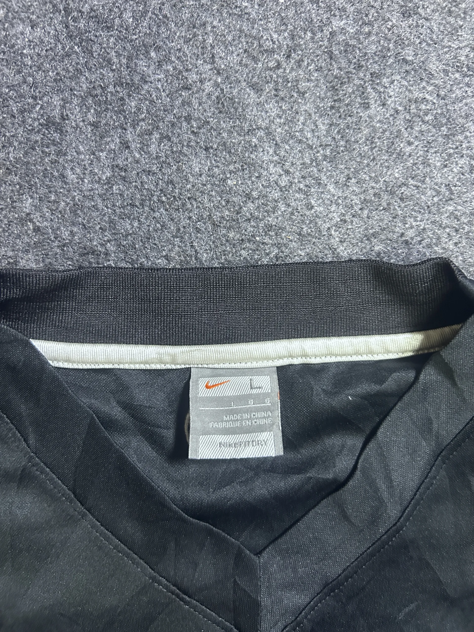 Nike Black Jersey detail view