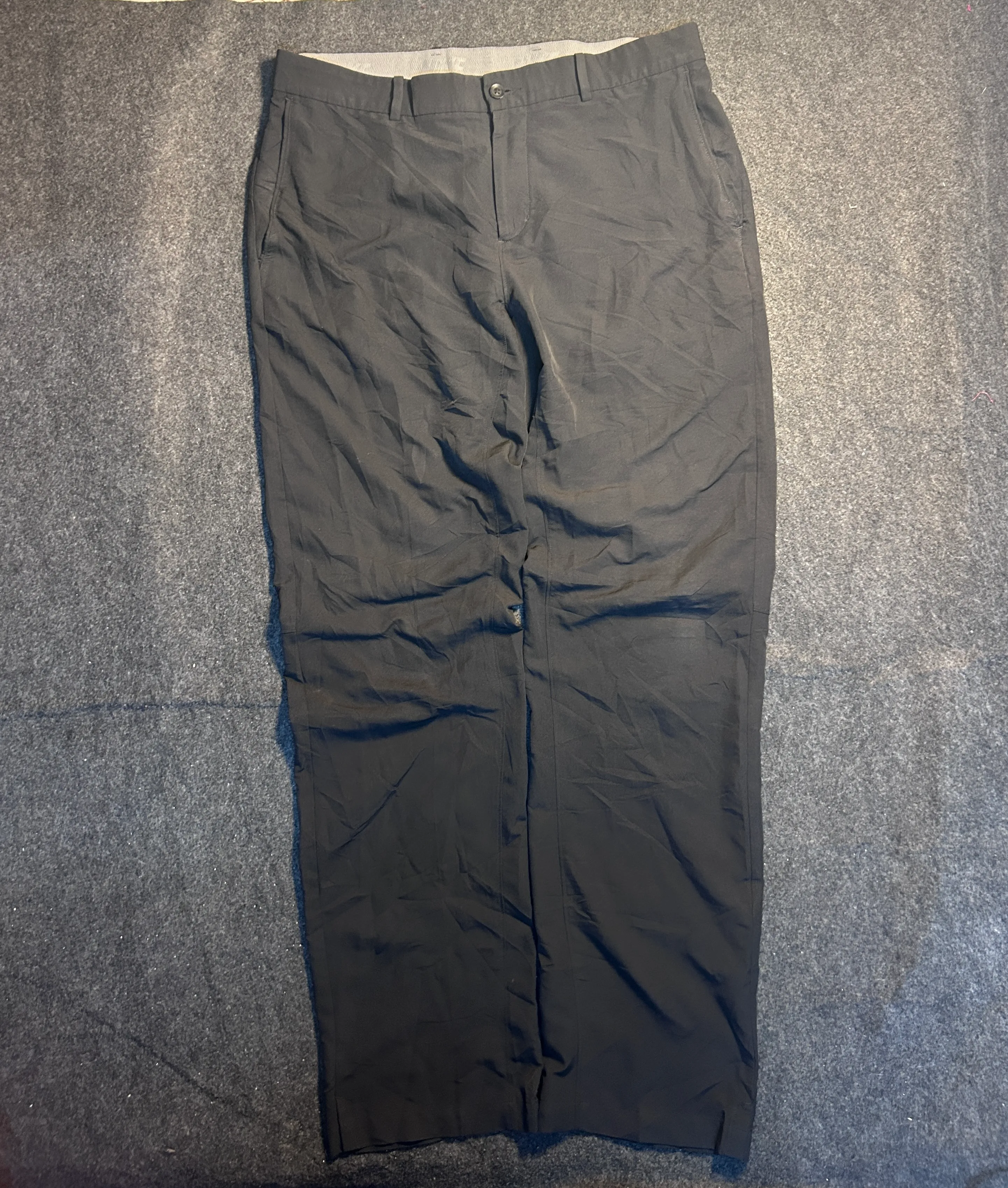 Nike Golf Black Golf Trousers front view