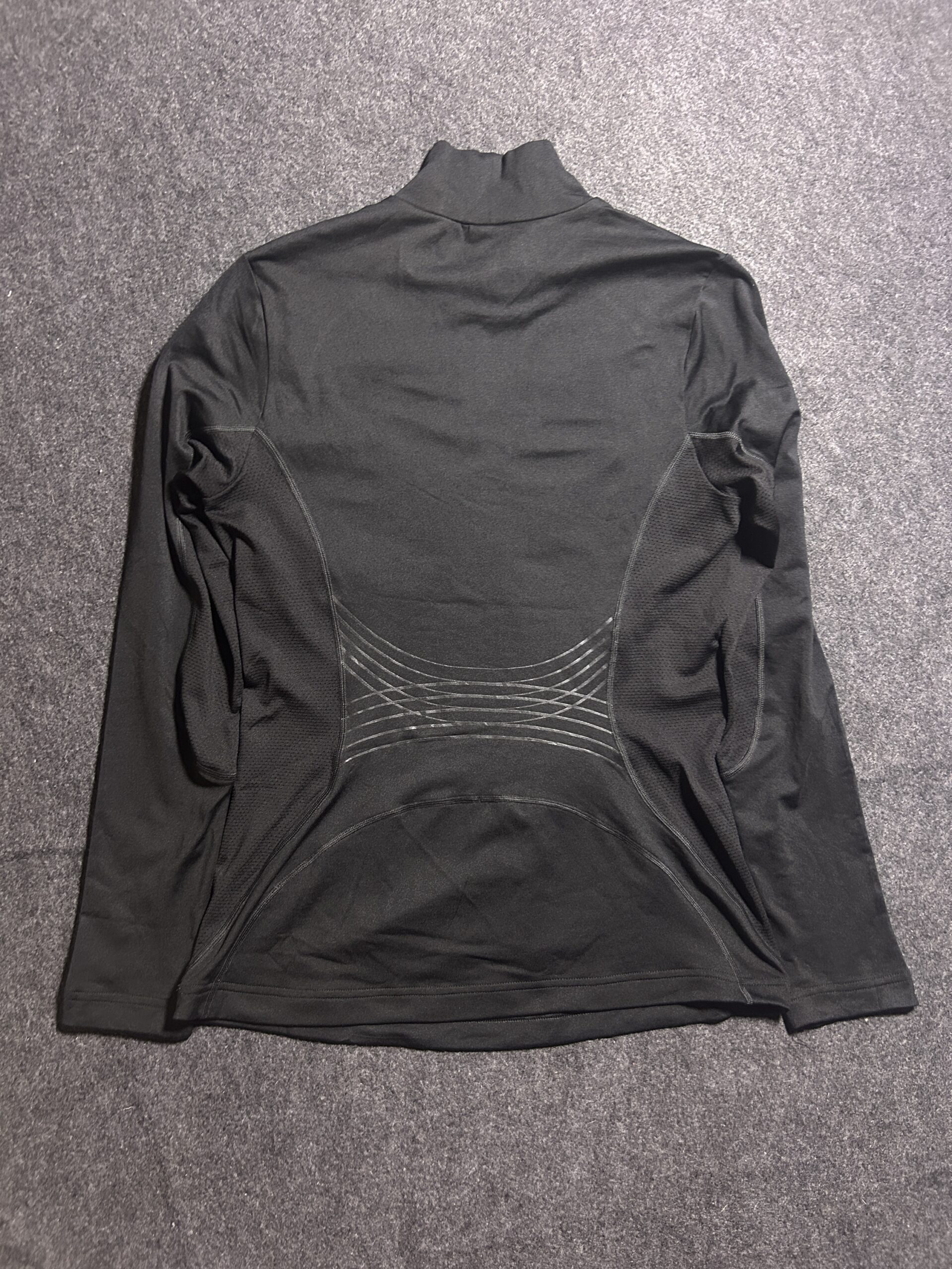 Nike Golf Dri-FIT Black simple back view