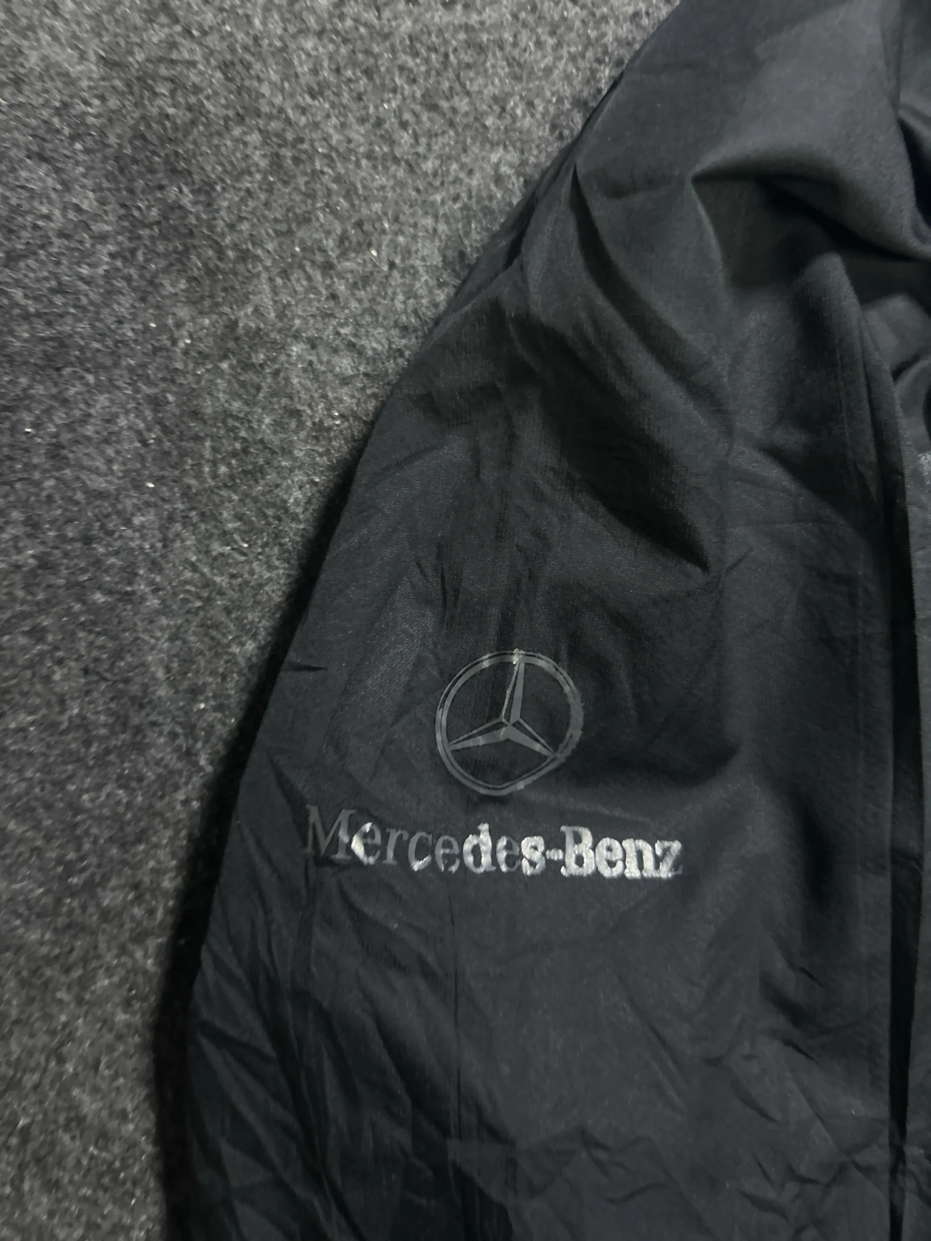 Nike Golf Dri-FIT Black Windbreaker Jacket back view