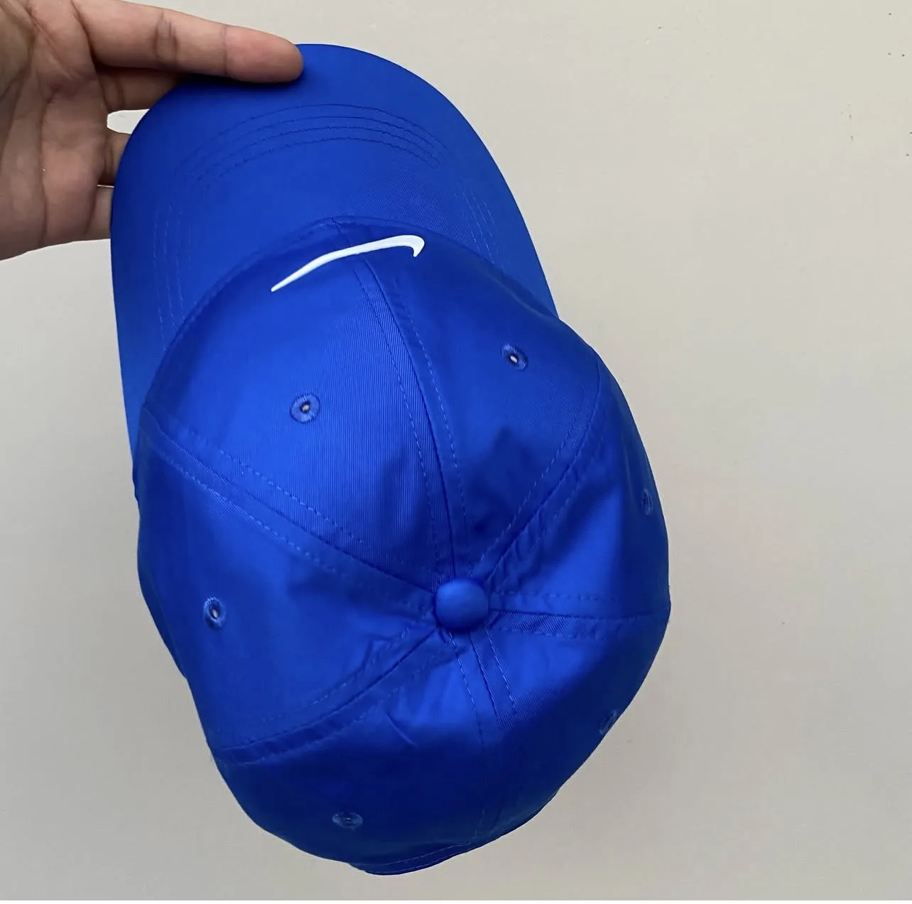 Nike Dri-FIT Blue simple back view