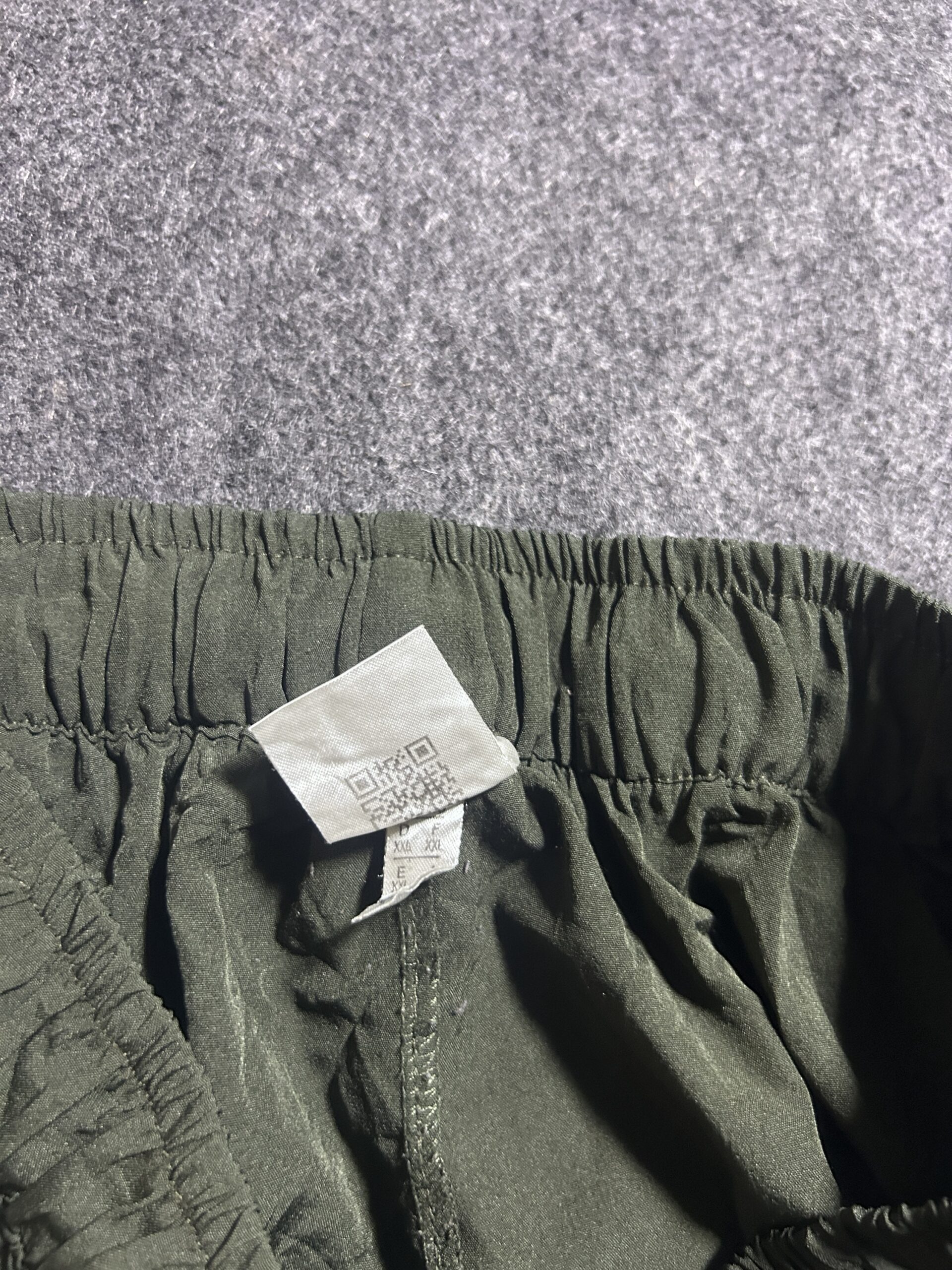 Nike Green Track Pants detail view