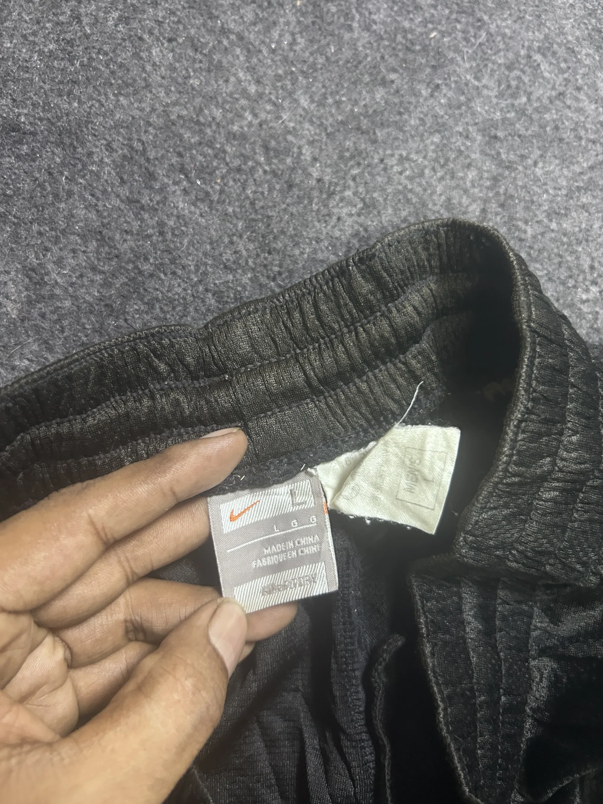 Nike Black Training Shorts detail view