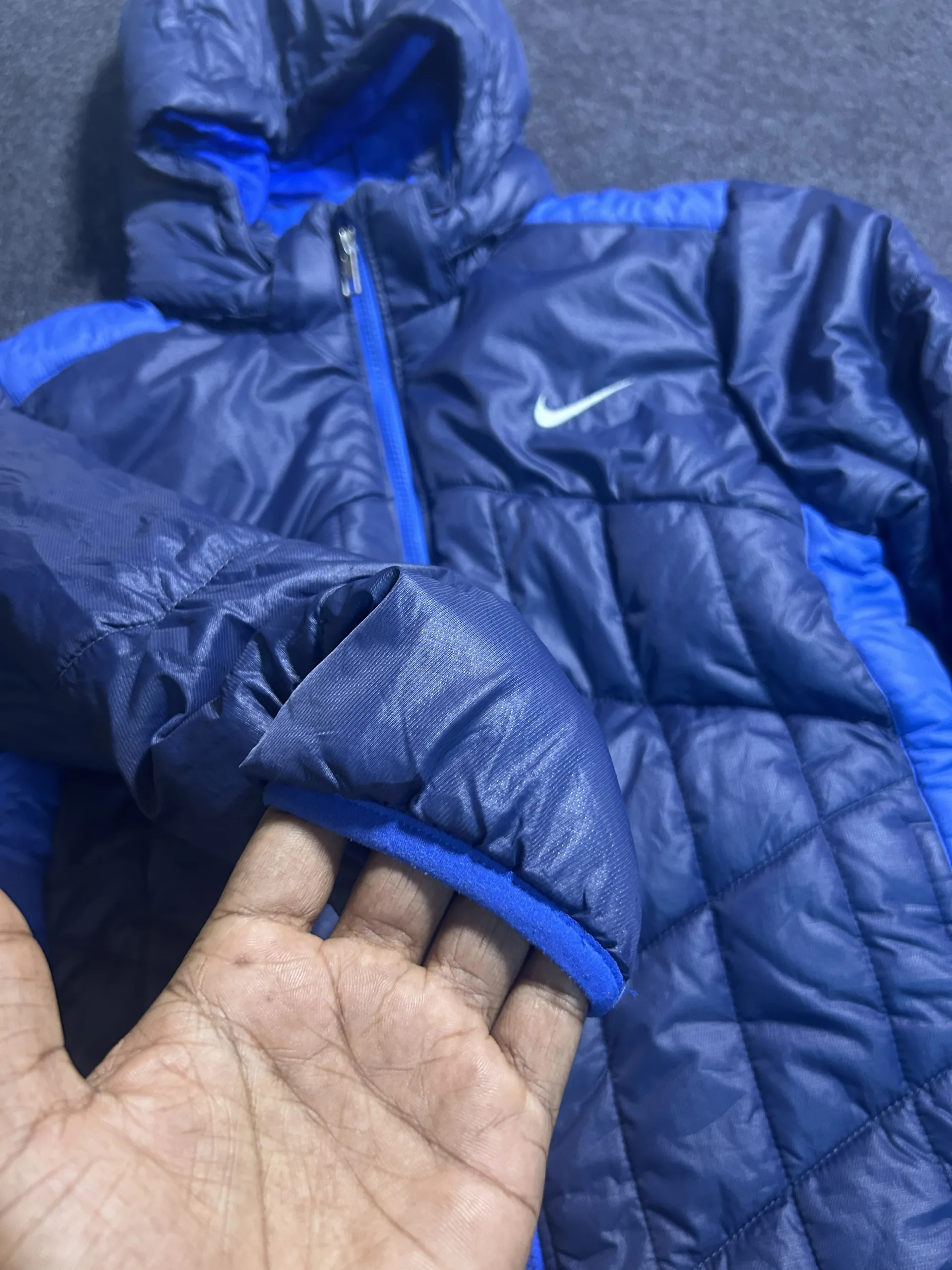 Nike Navy Jacket back view