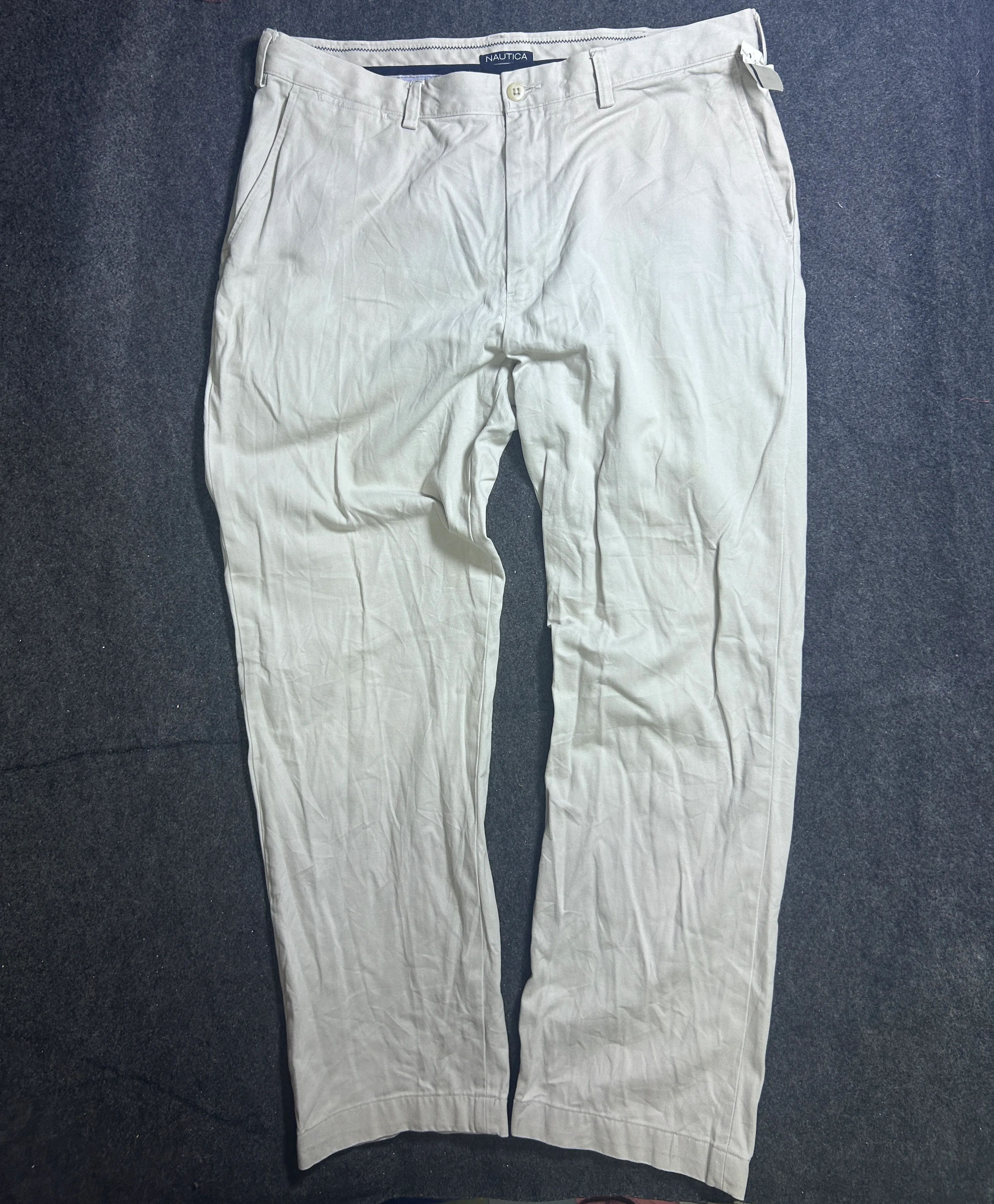 Beige Trousers front view