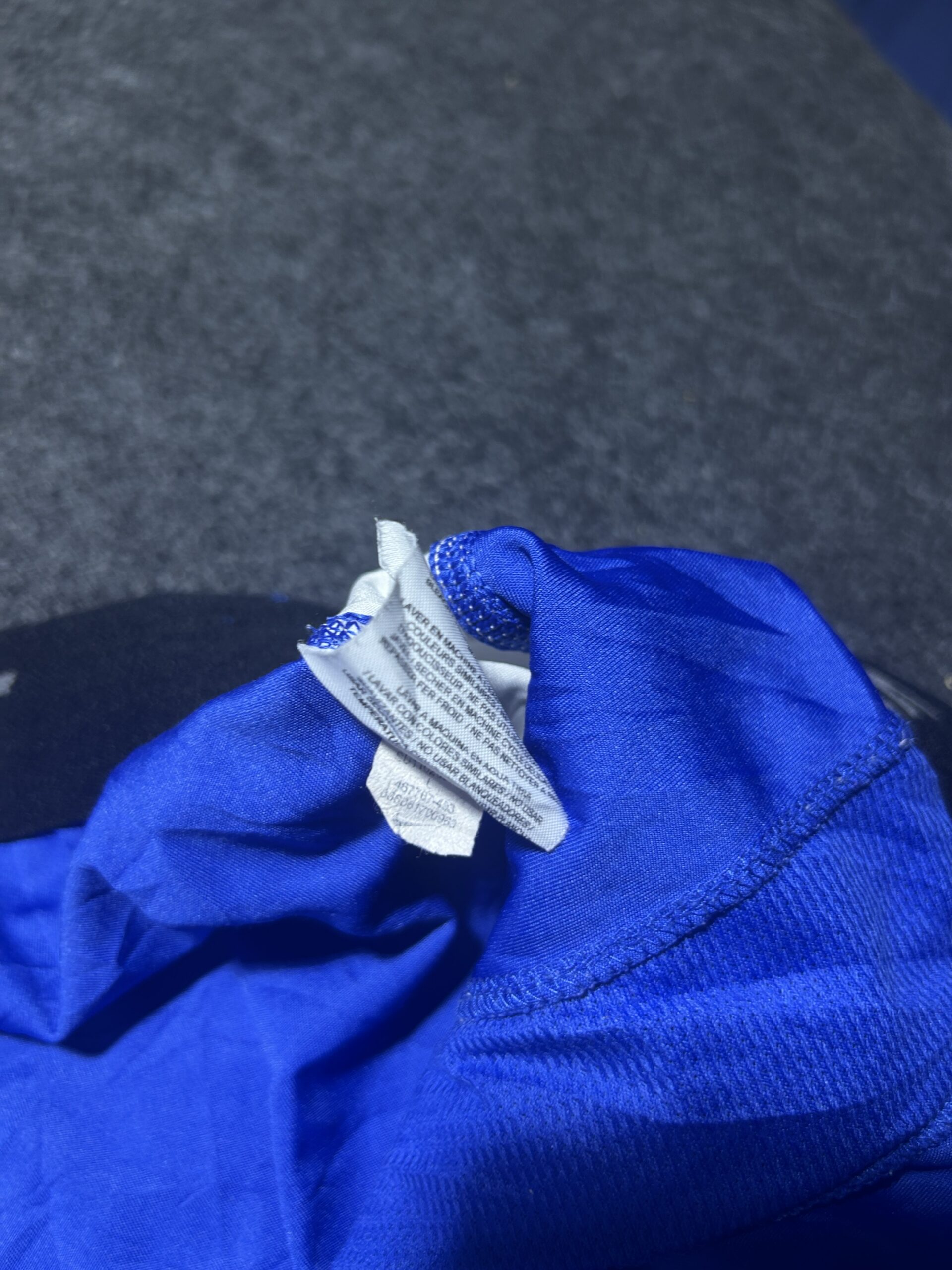 Nike Blue Training Shorts back view