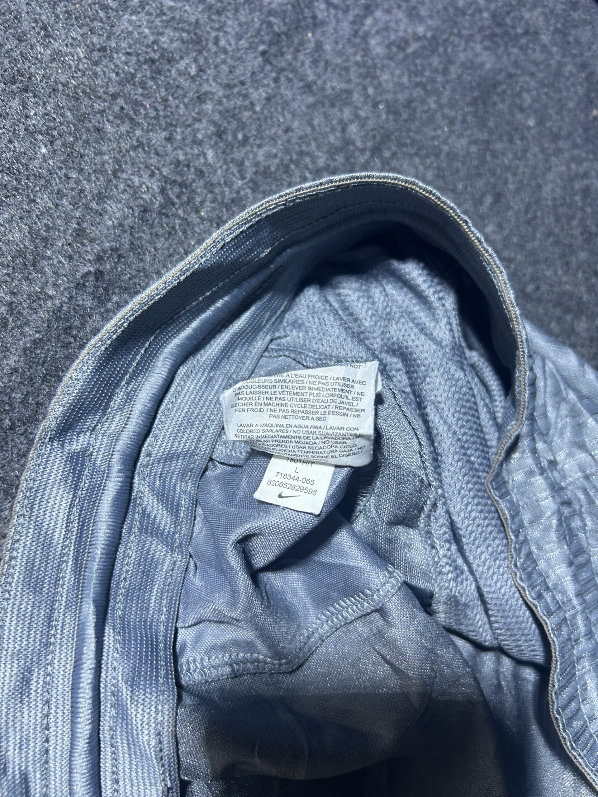 Nike Grey Training Shorts back view