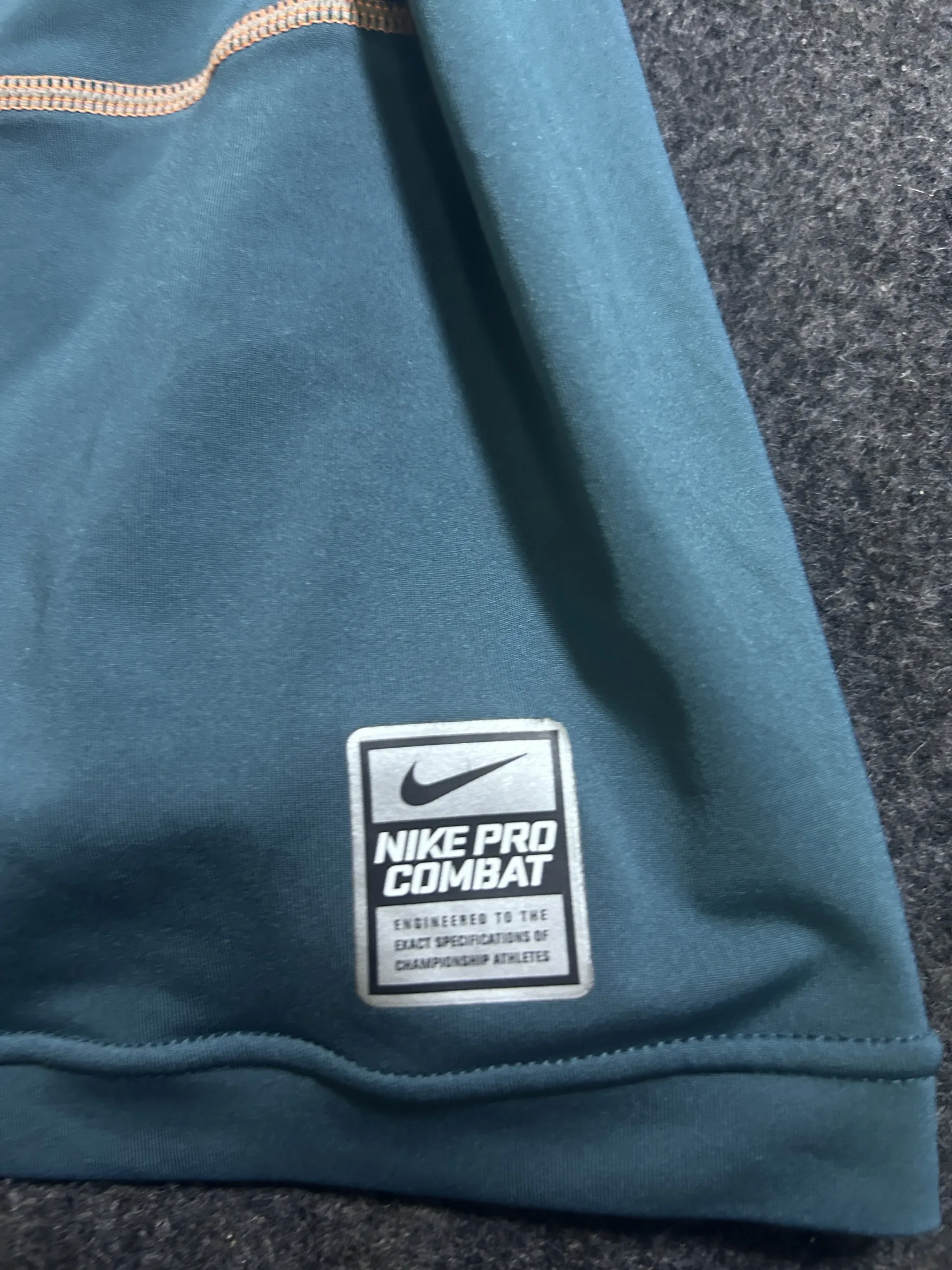 Nike Dri-FIT Blue T-Shirt back view