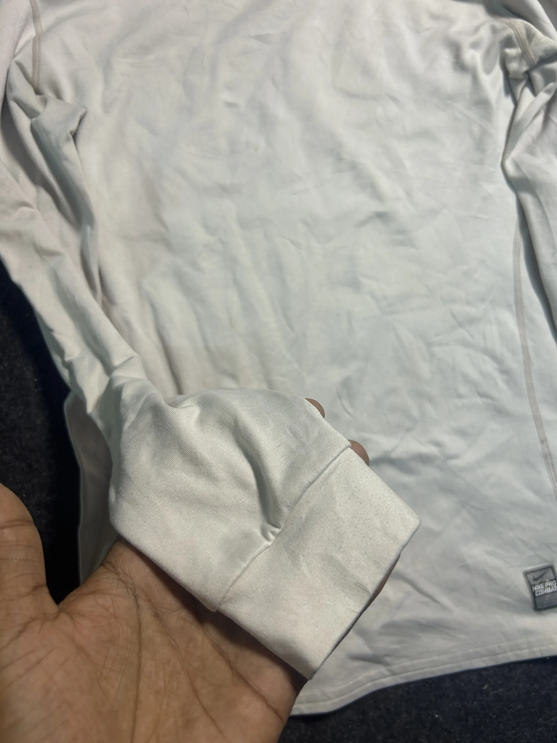 Nike Dri-FIT White simple detail view
