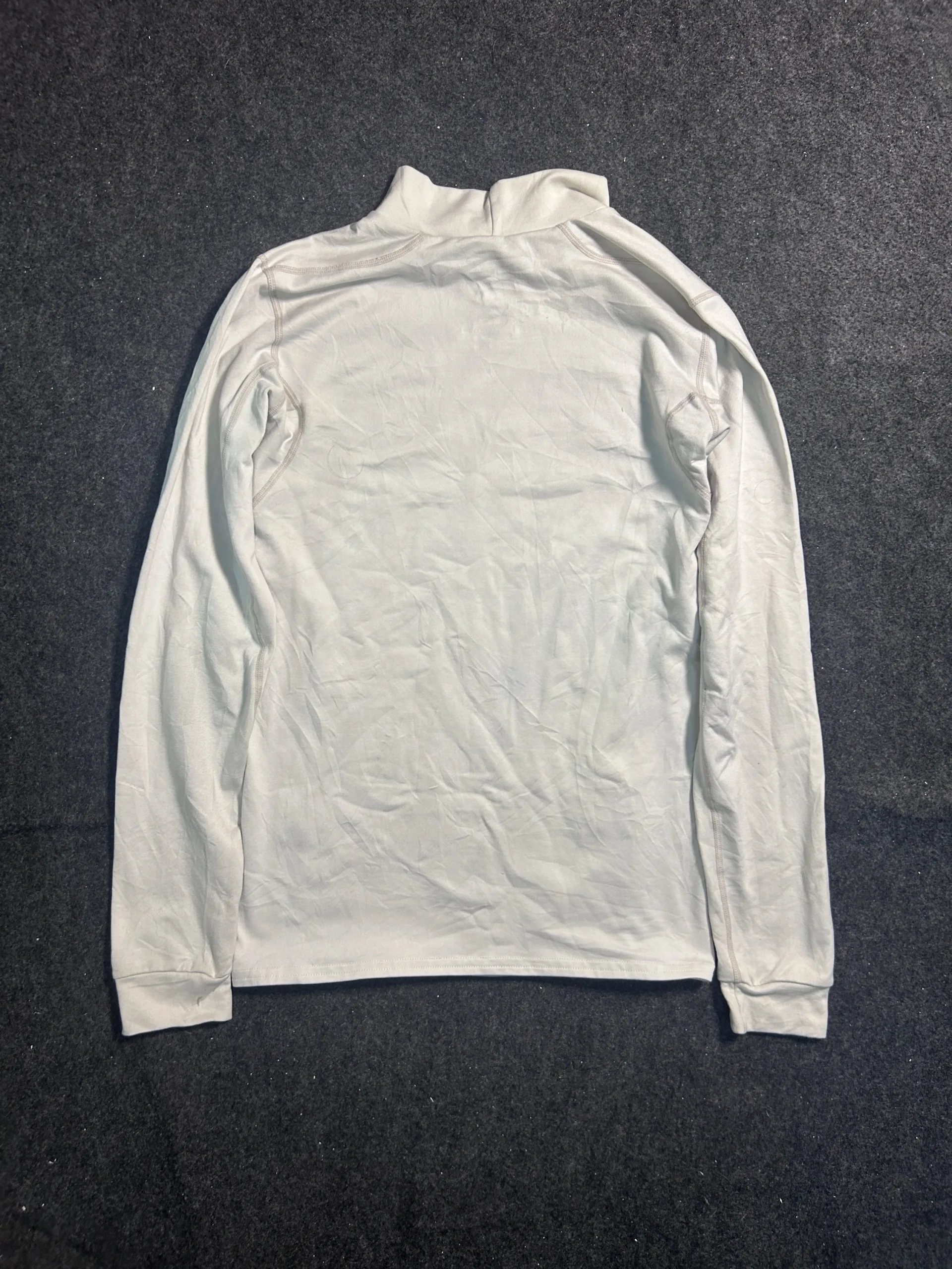 Nike Dri-FIT White simple back view