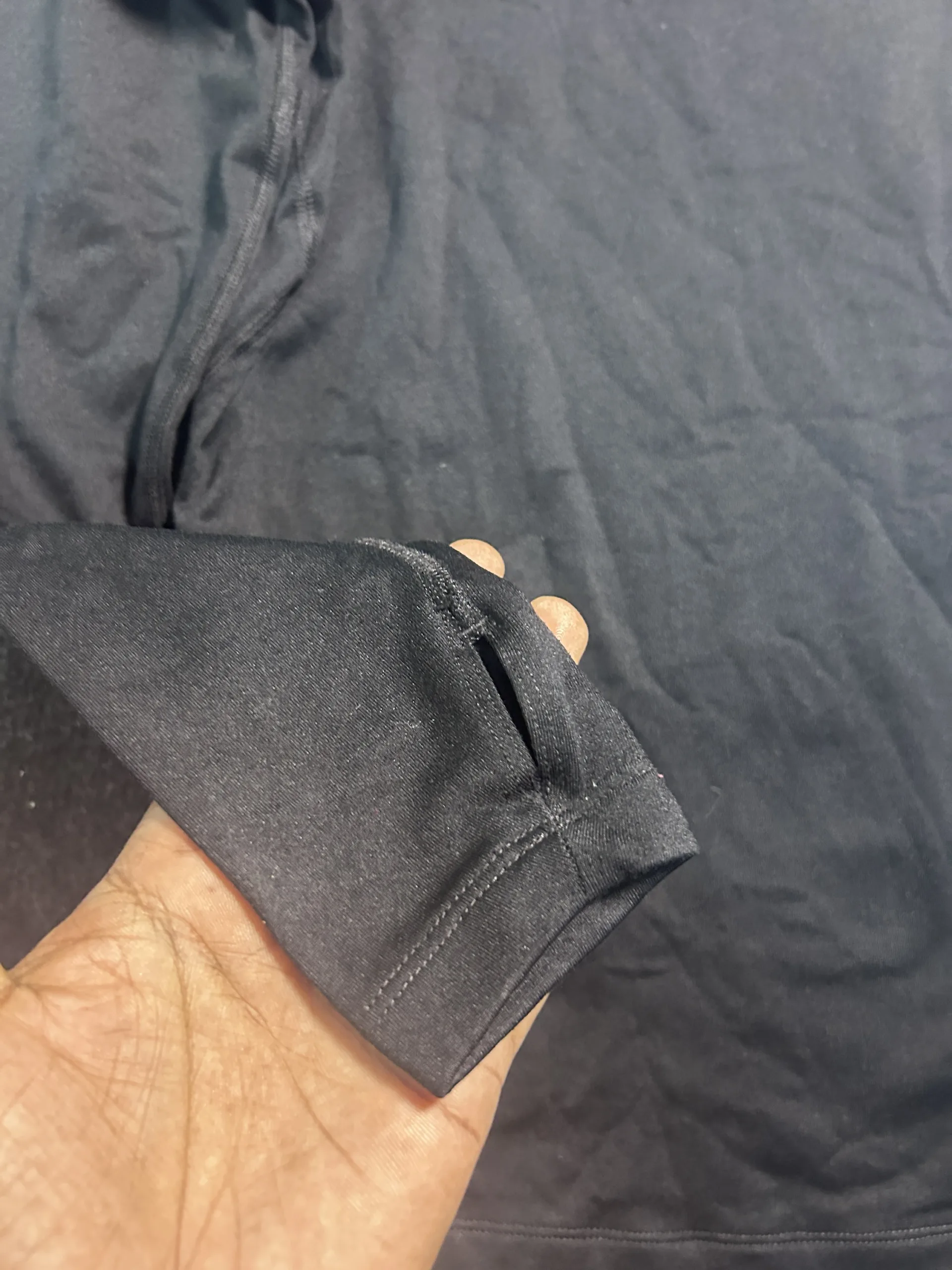 Nike Dri-FIT Black simple back view