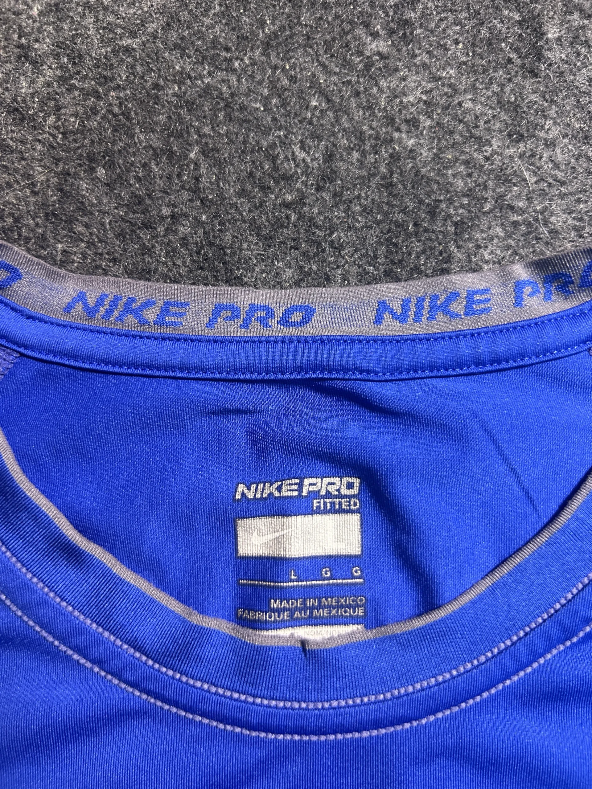 Nike Dri-FIT Blue T-Shirt alternate view