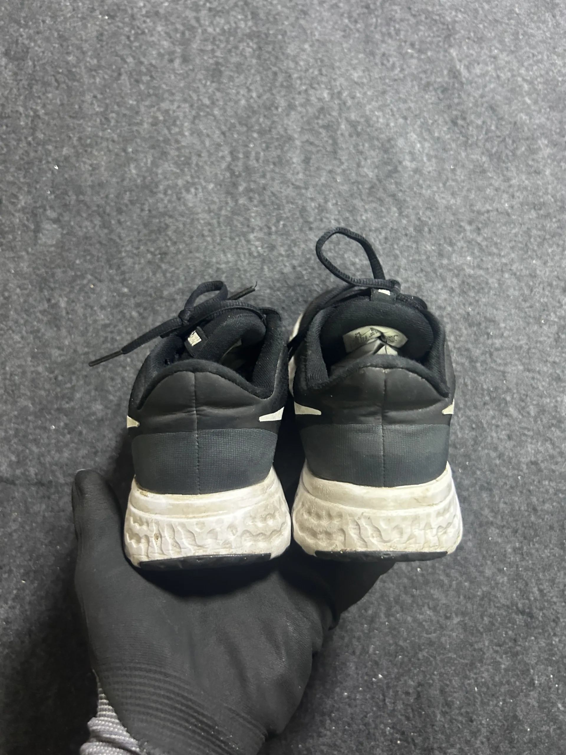 Nike Black simple back view