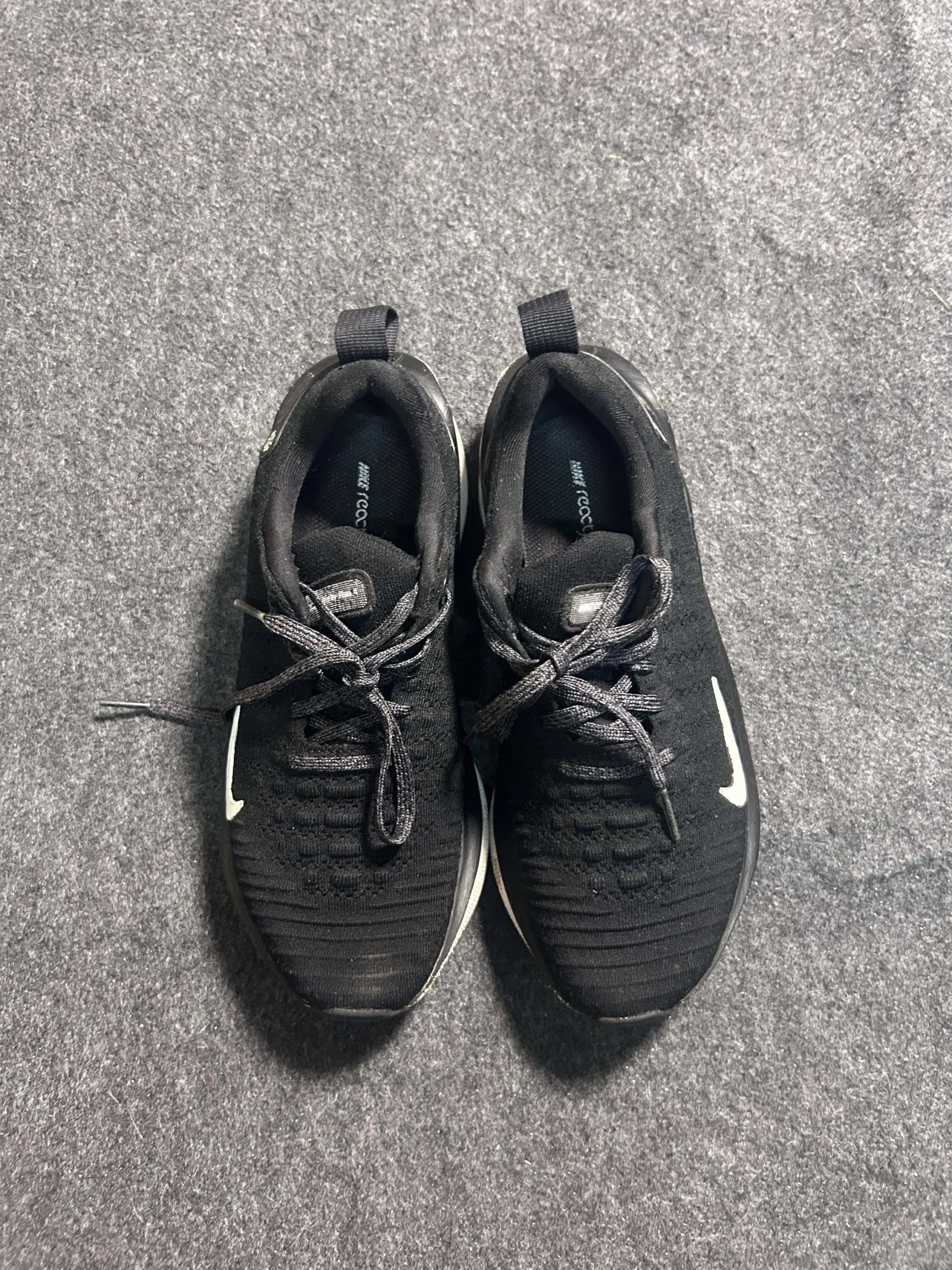 Nike Black simple back view
