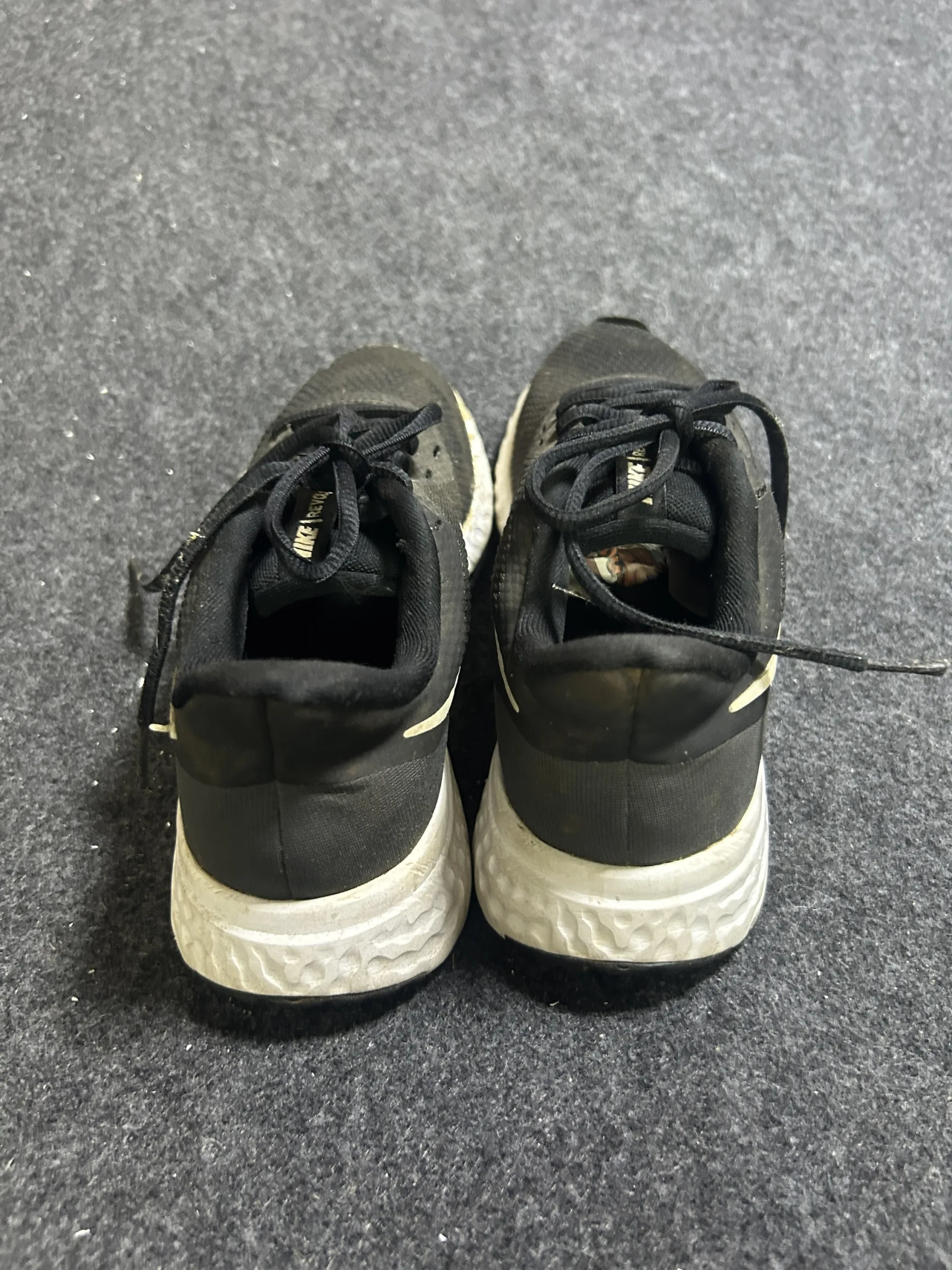 Nike Black simple back view
