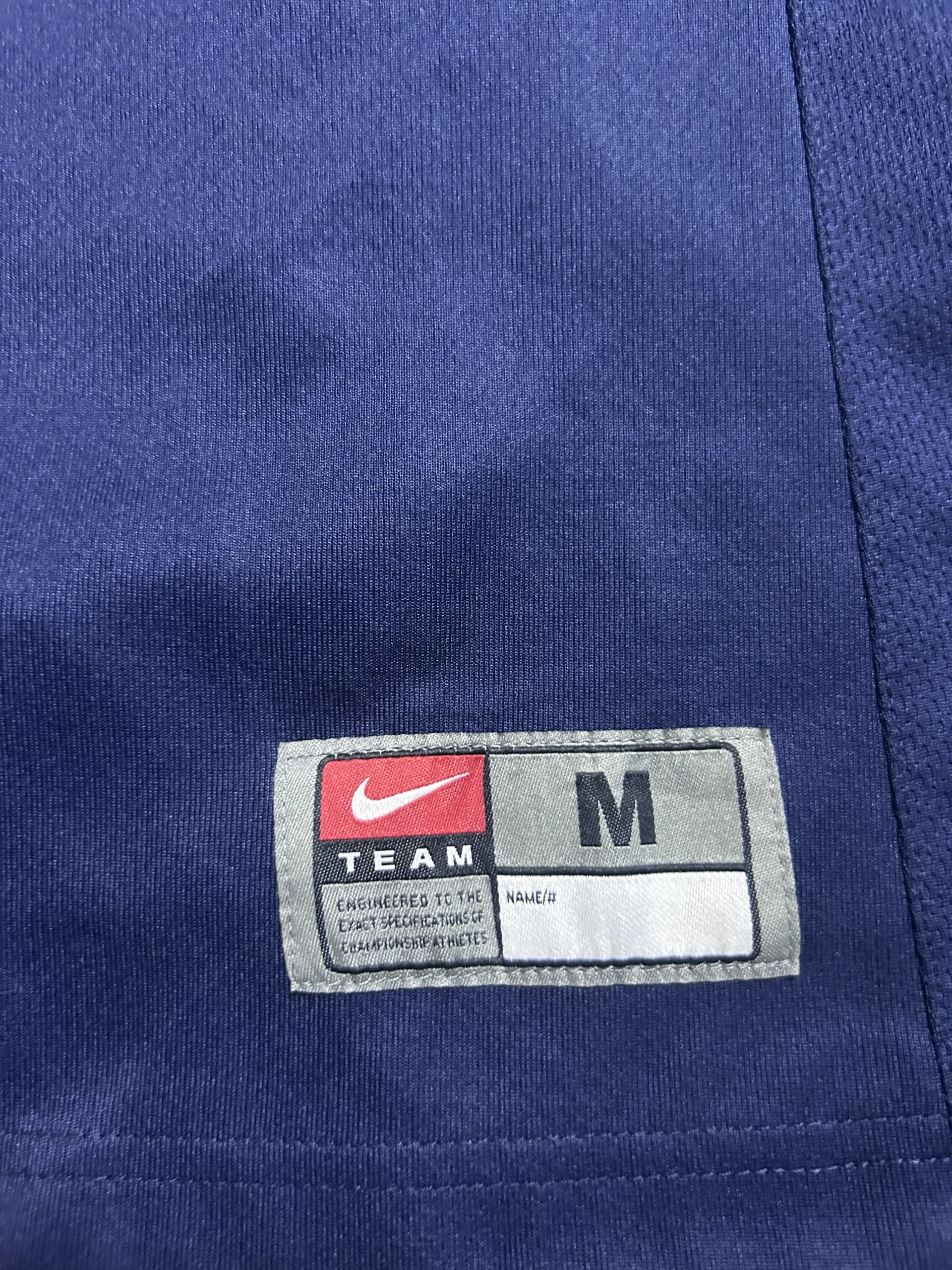 Nike Navy Jersey detail view