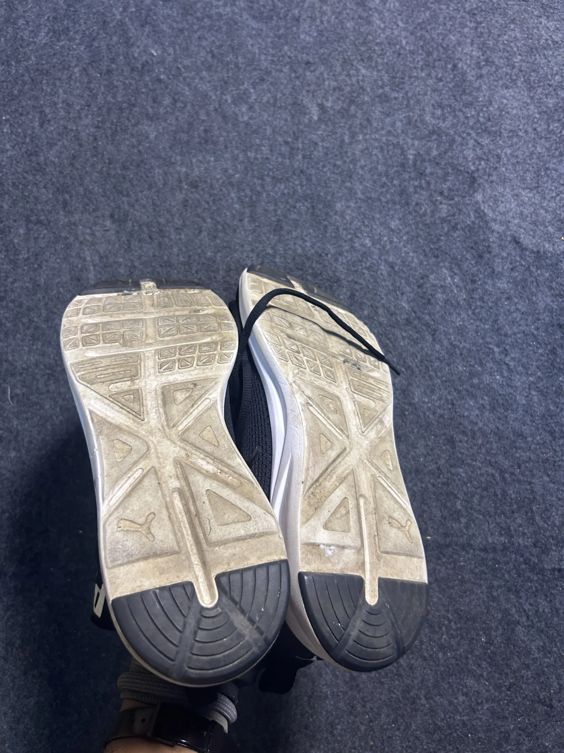 Nike Black simple back view