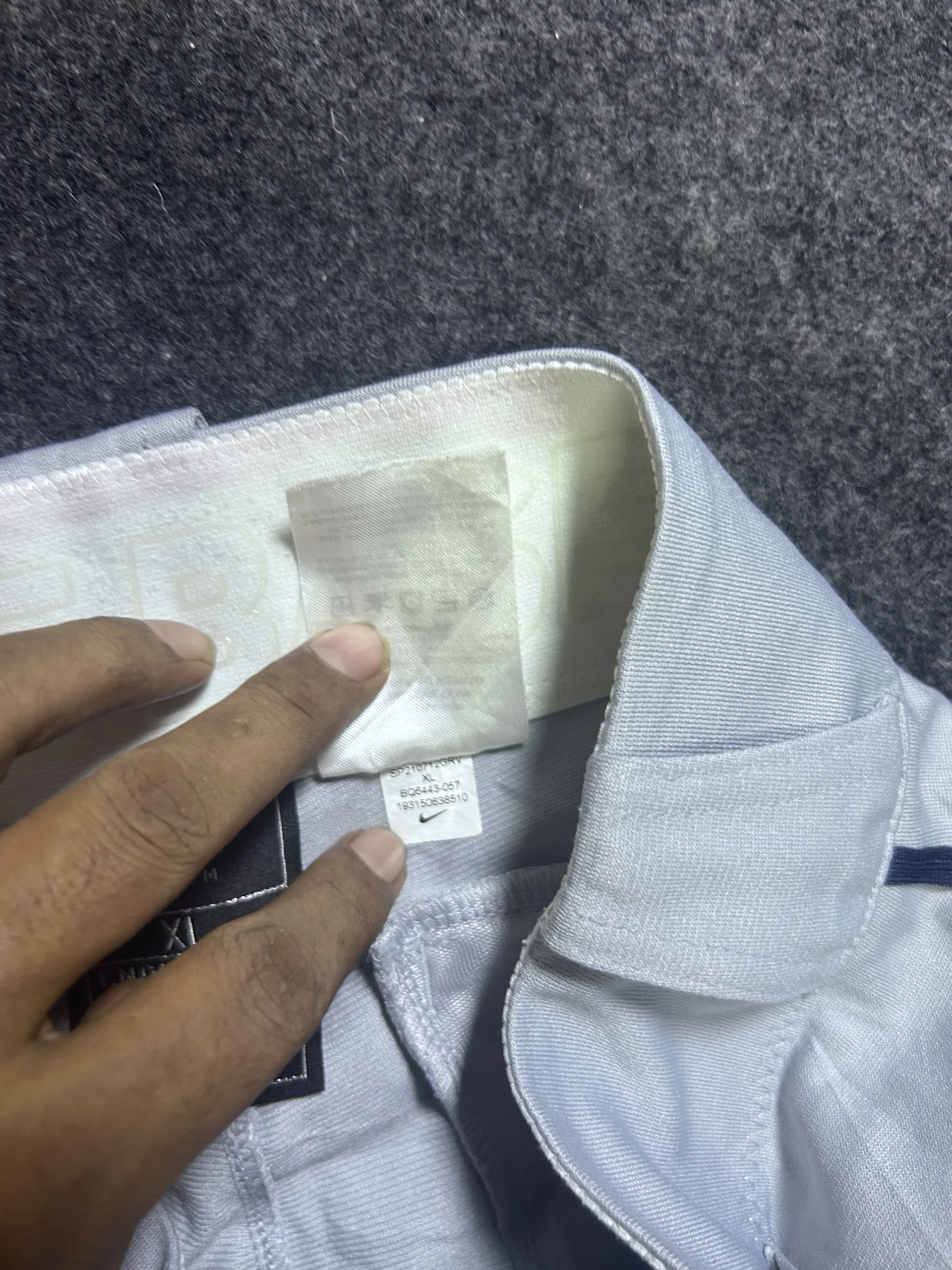 Nike Grey Pants back view