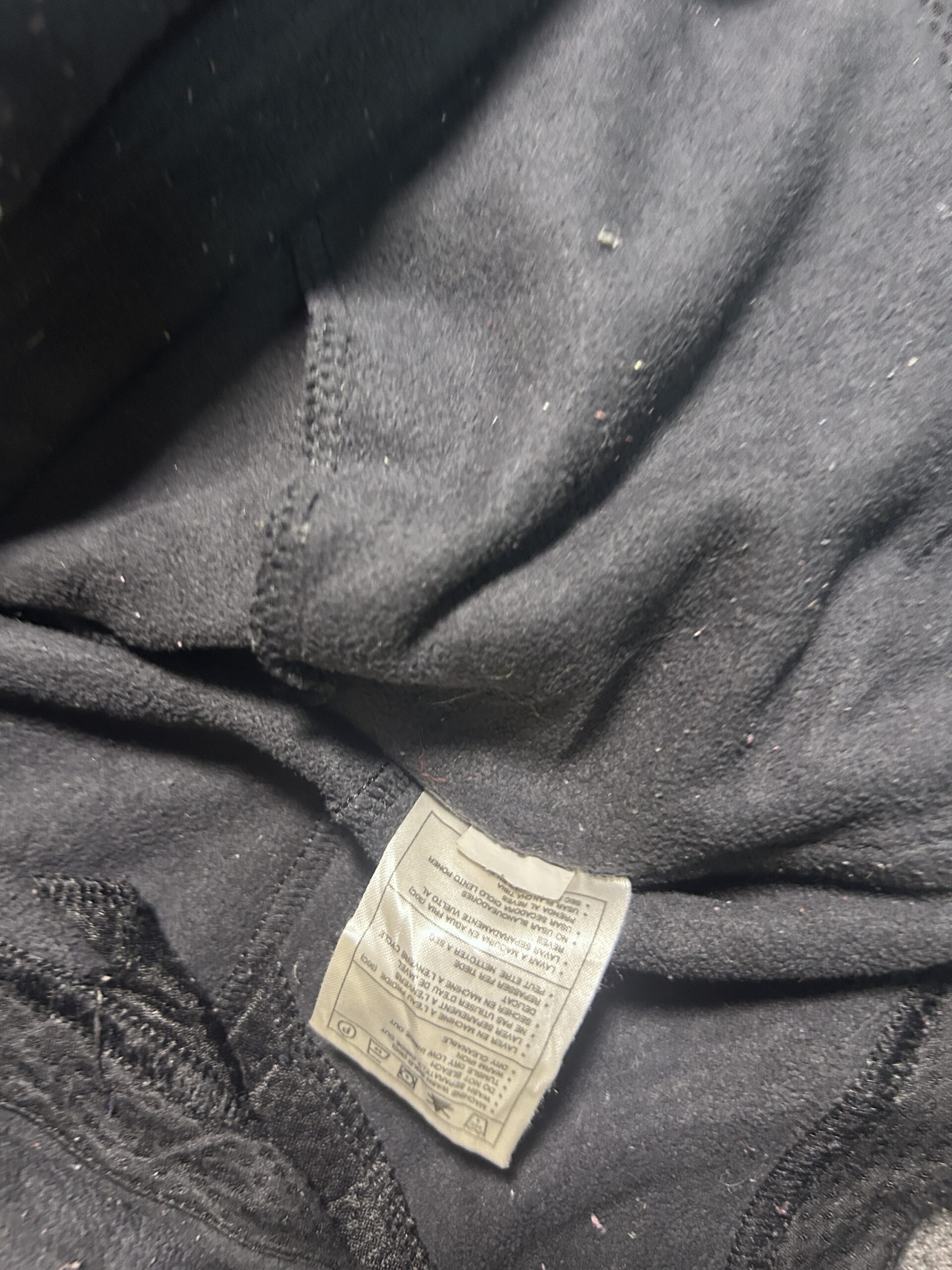 Nike Black Jacket back view