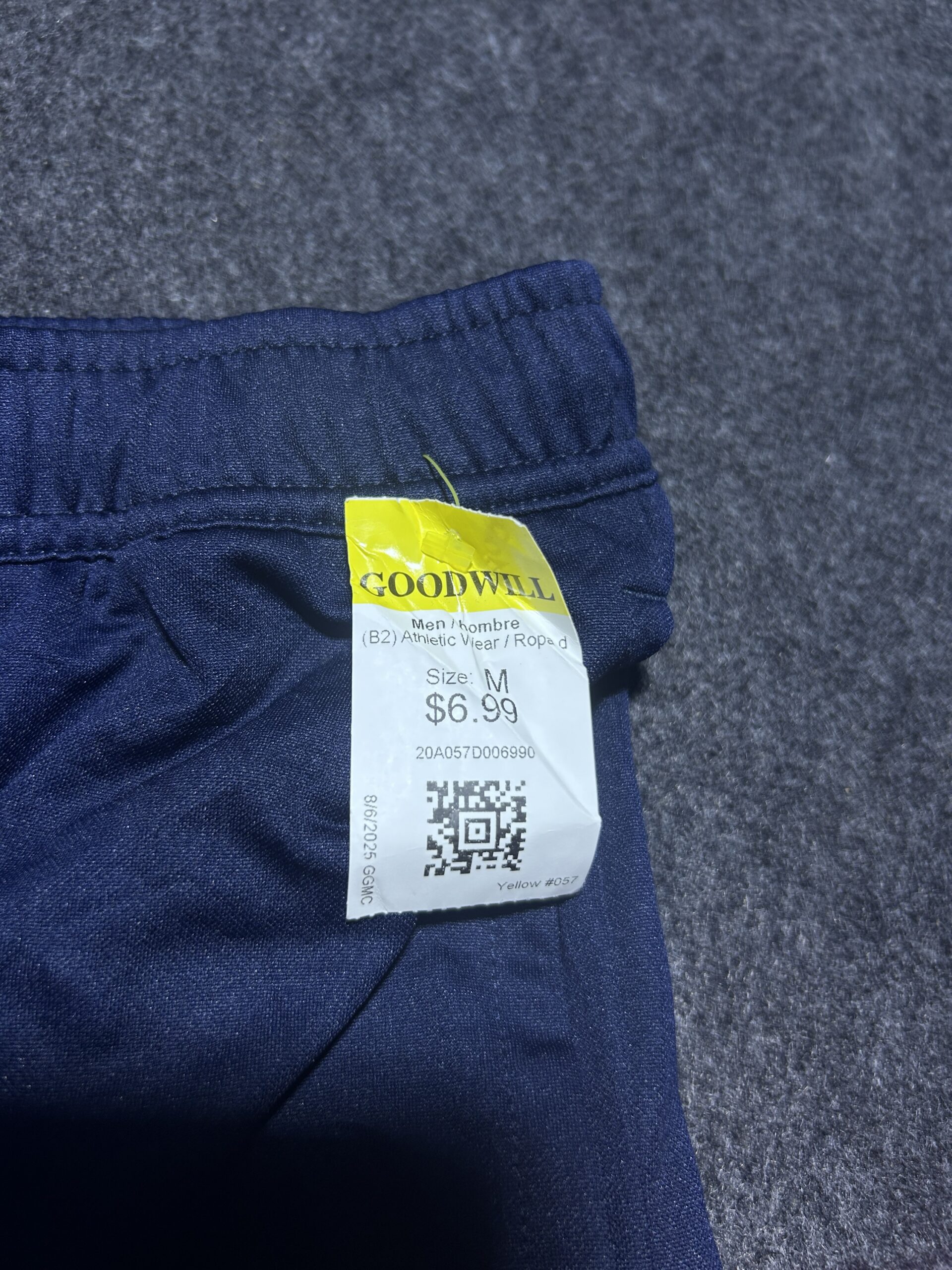 Nike Navy Track Pants detail view