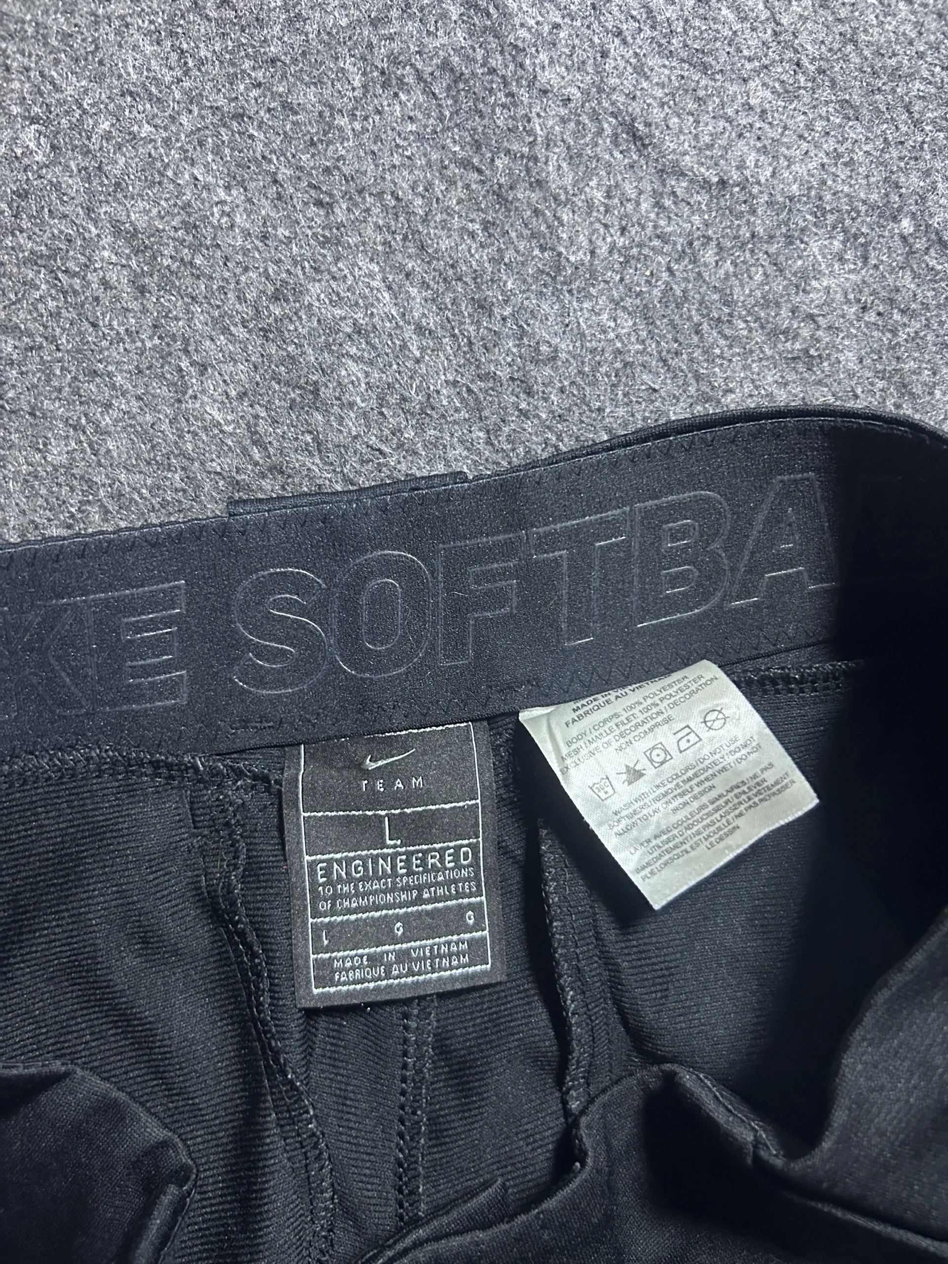 Nike Black Shorts detail view