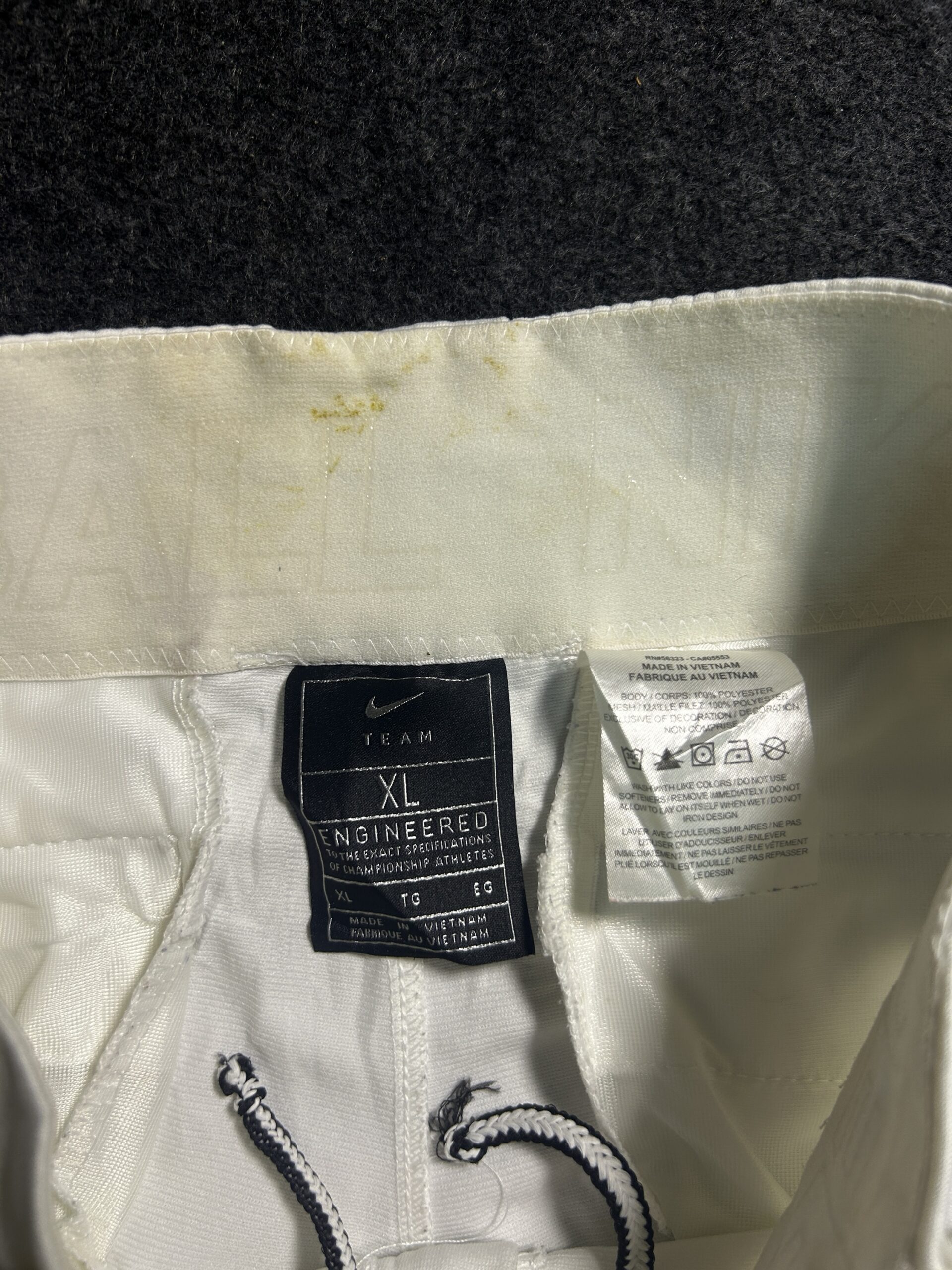 Nike White Shorts back view
