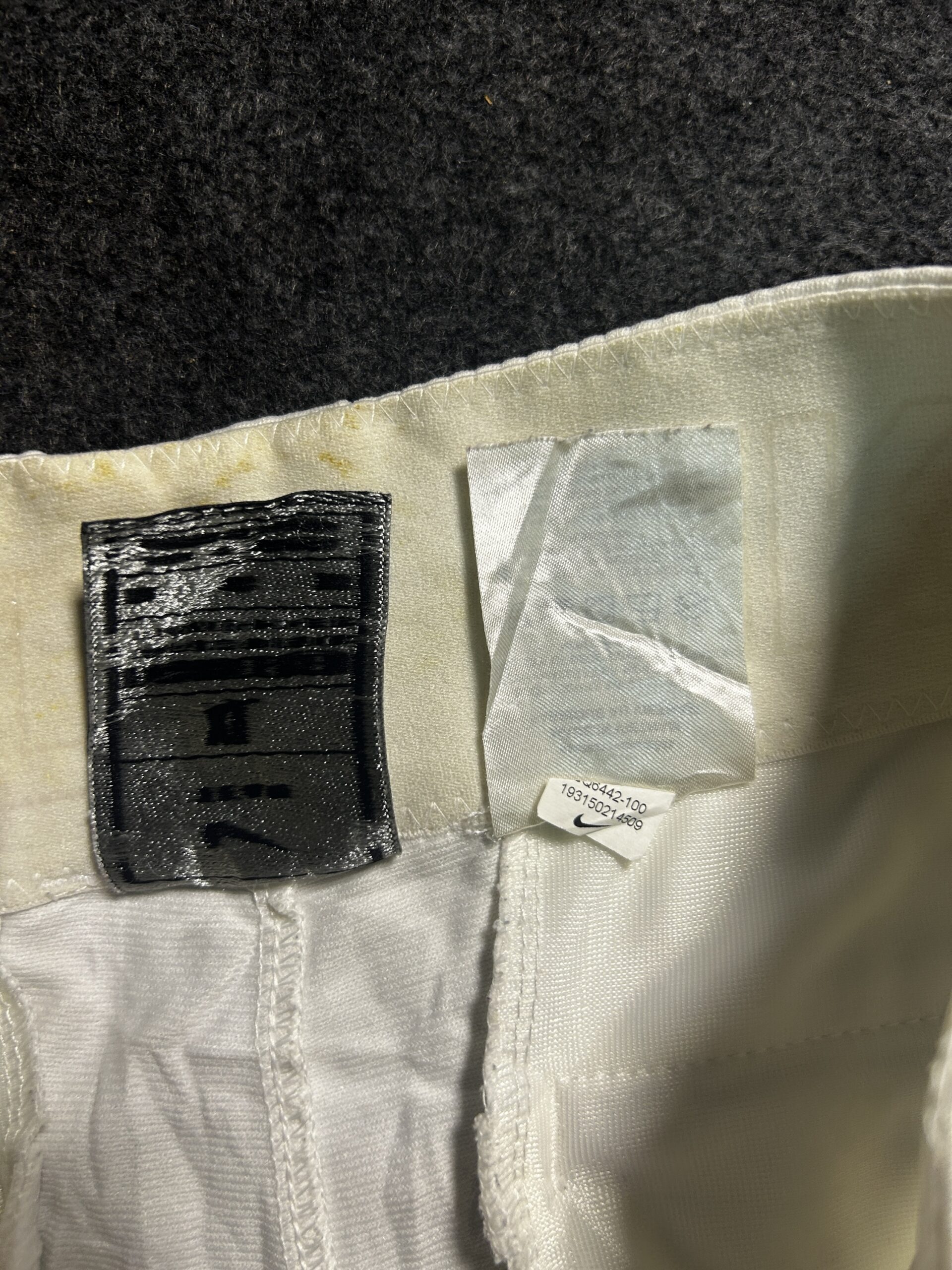 Nike White Shorts detail view