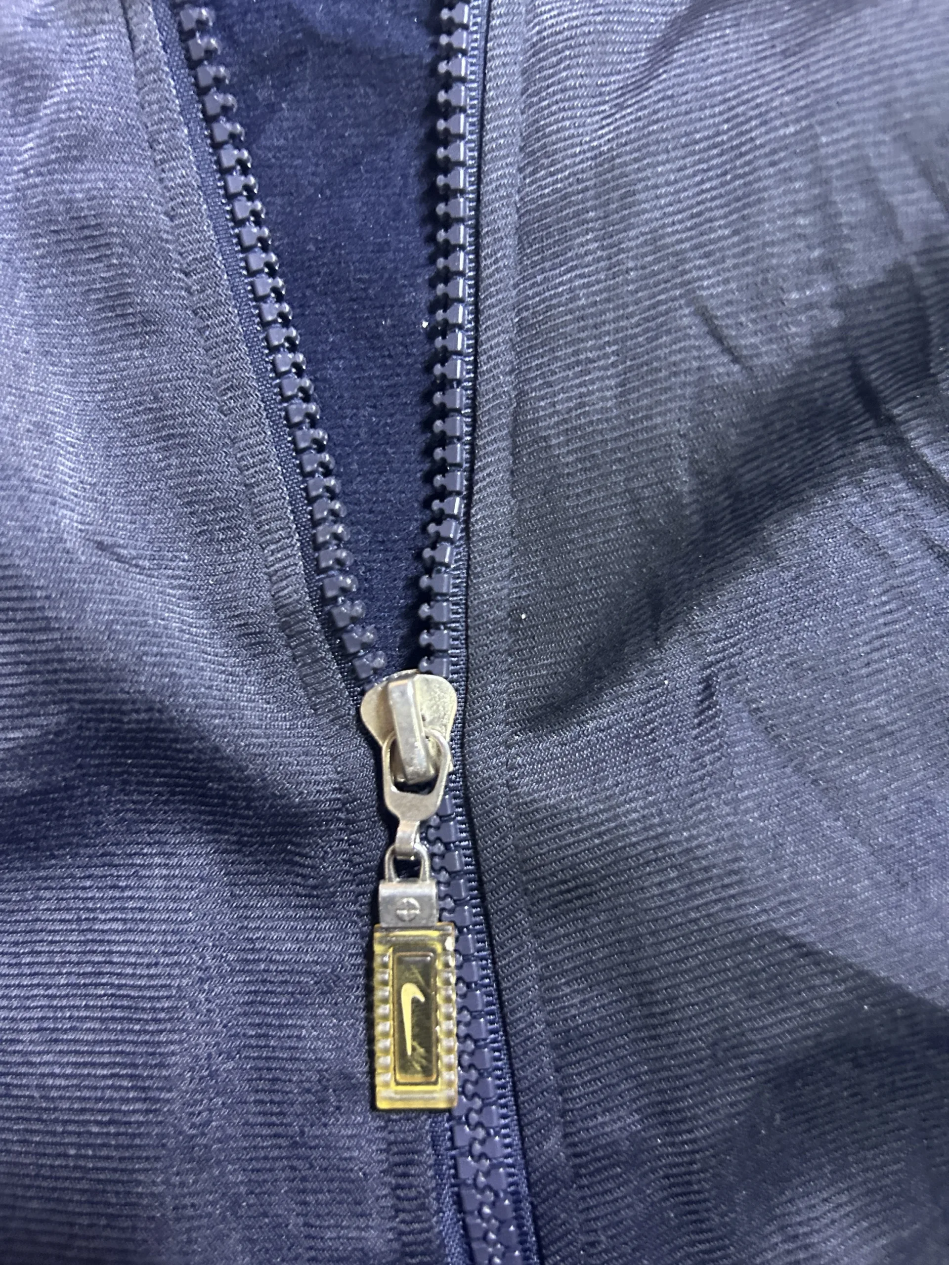 Nike White Track Jacket back view