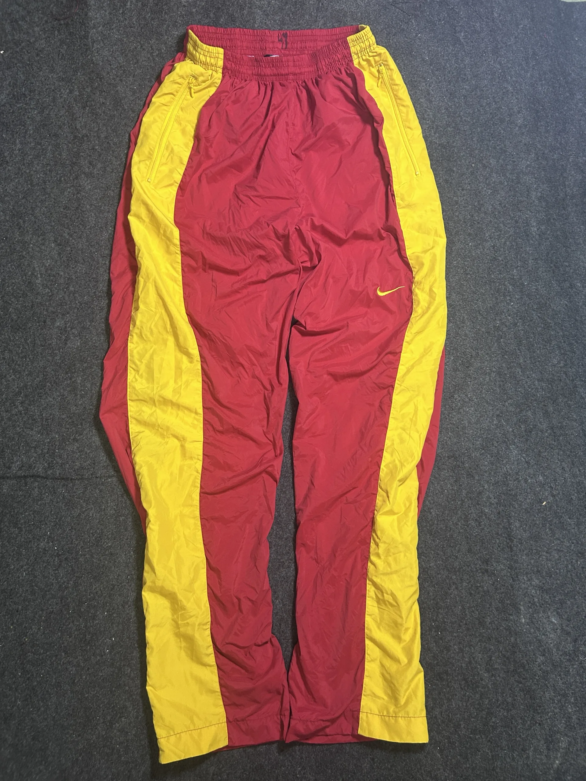 Nike Red Windbreaker Jacket front view