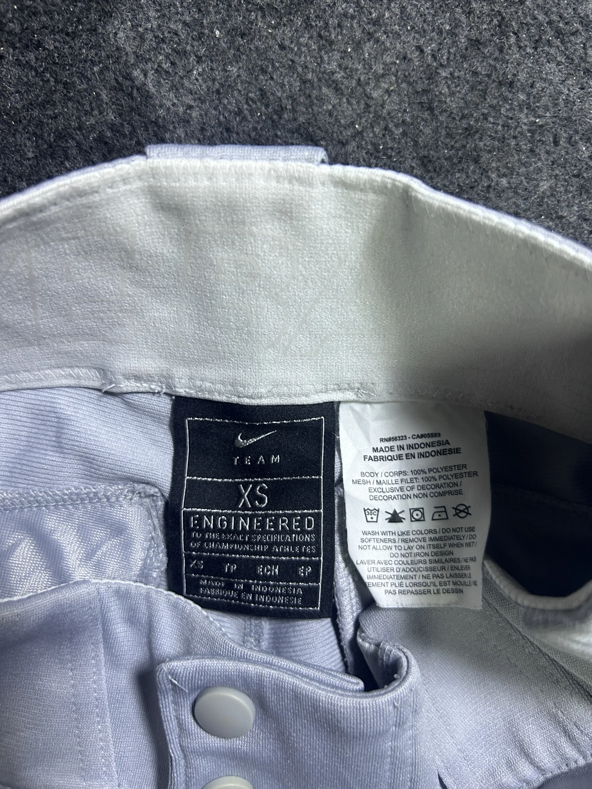 Nike Grey Shorts detail view
