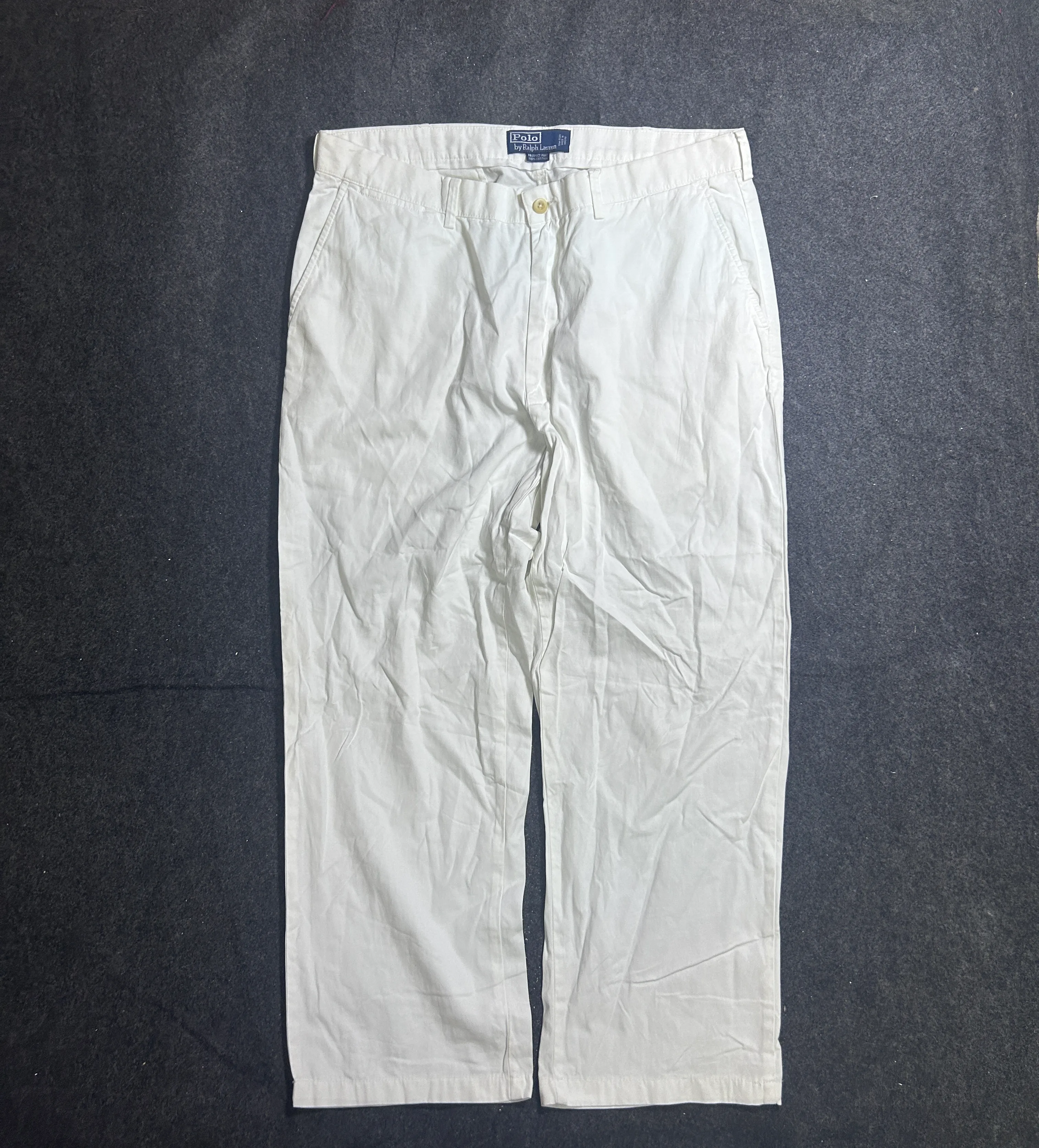 Ralph Lauren White Polo Shirt front view