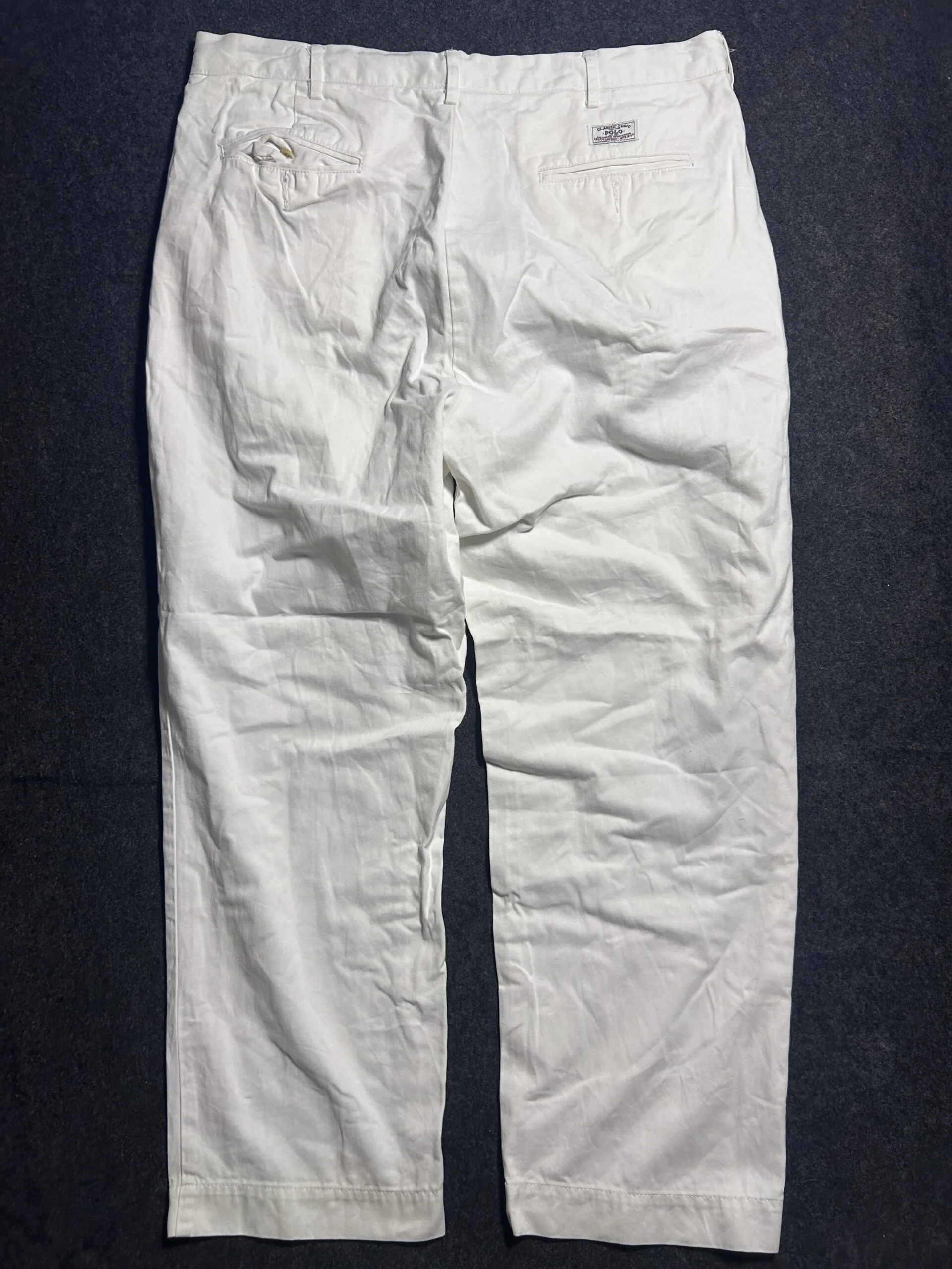 Ralph Lauren White Trousers alternate view