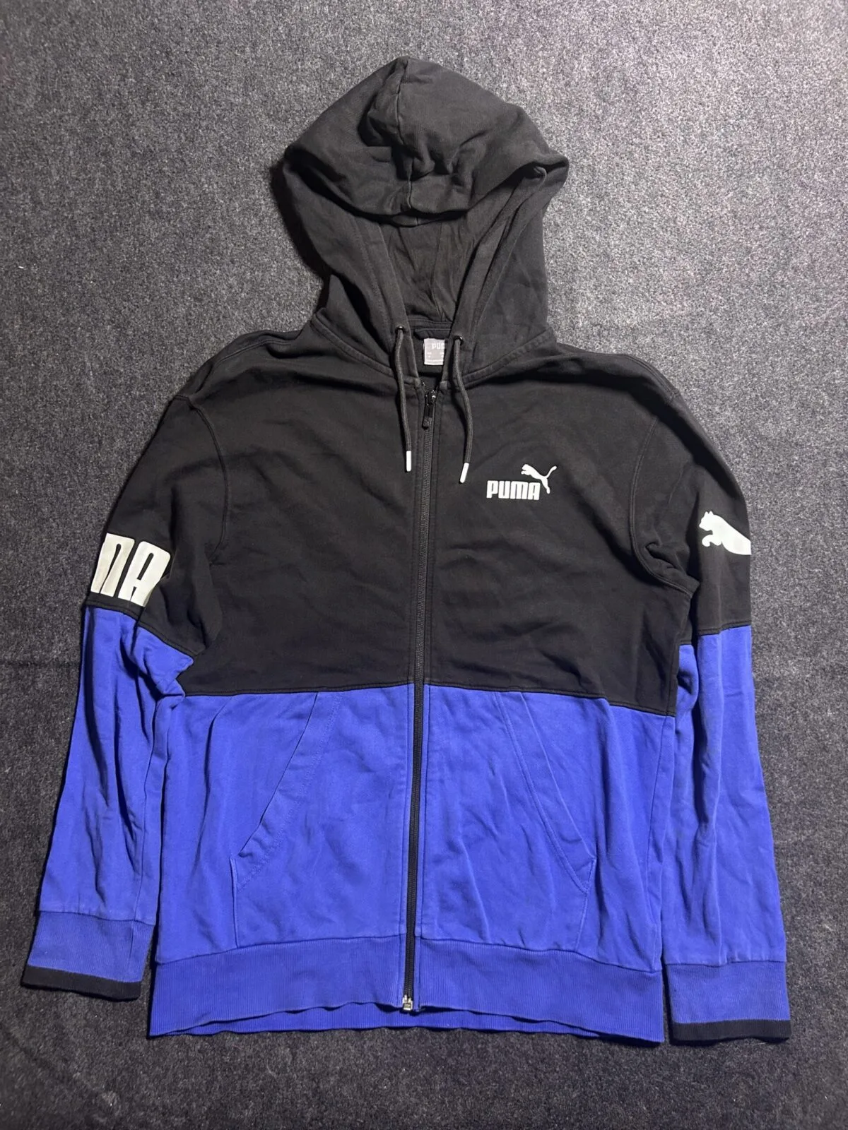 Puma Black Hoodie front view