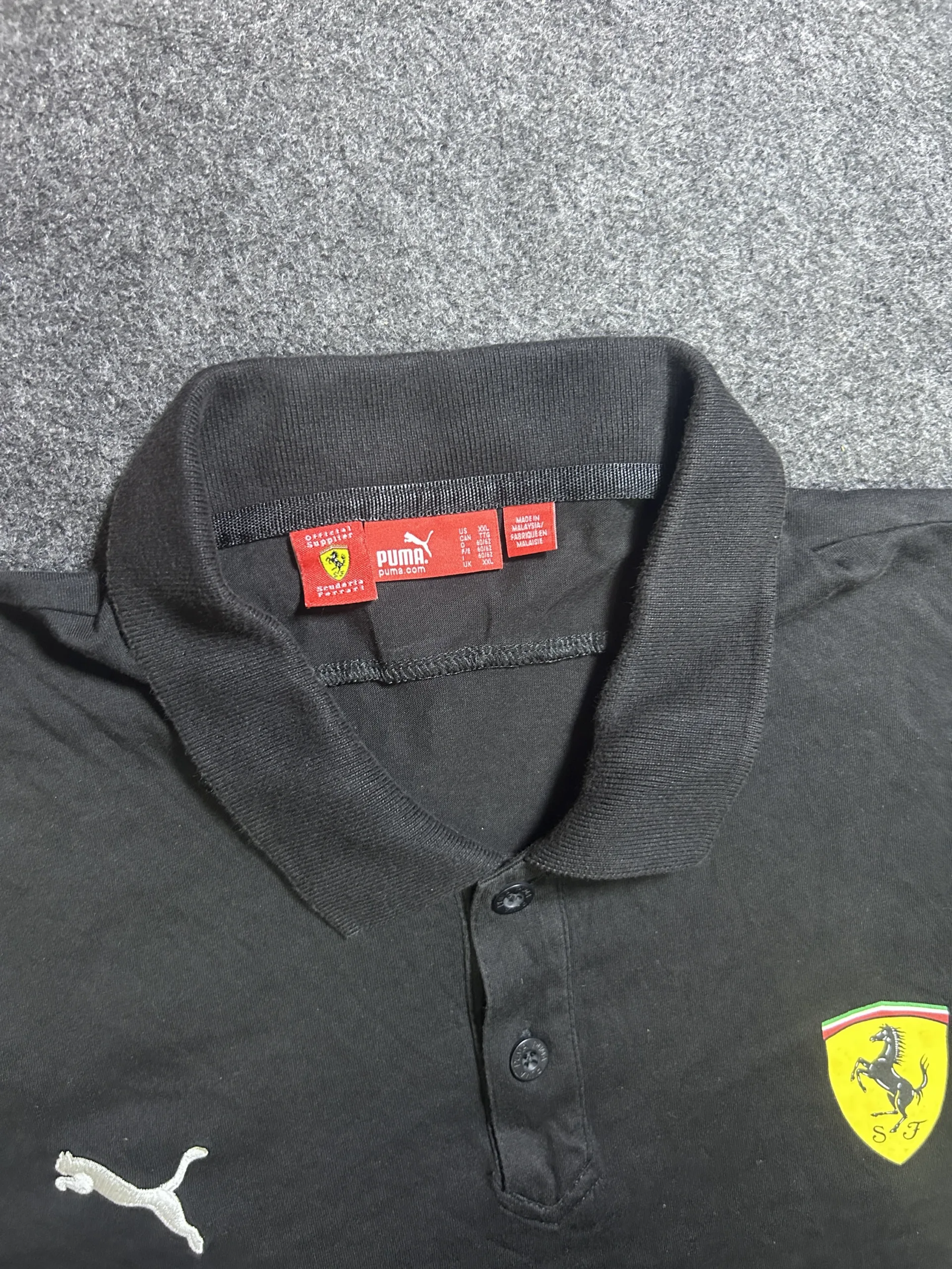 Puma Black T-Shirt detail view