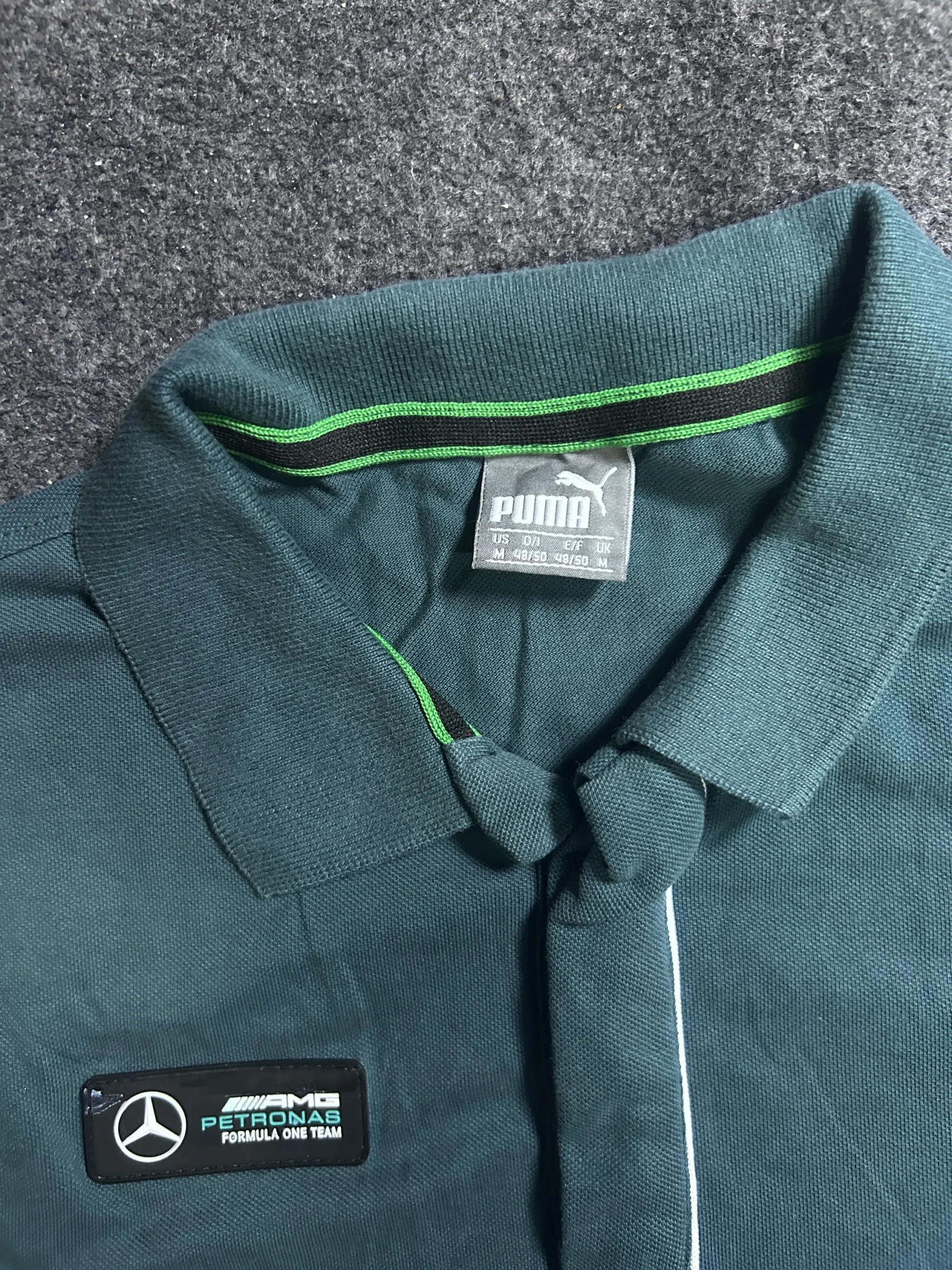 Puma Green T-Shirt detail view
