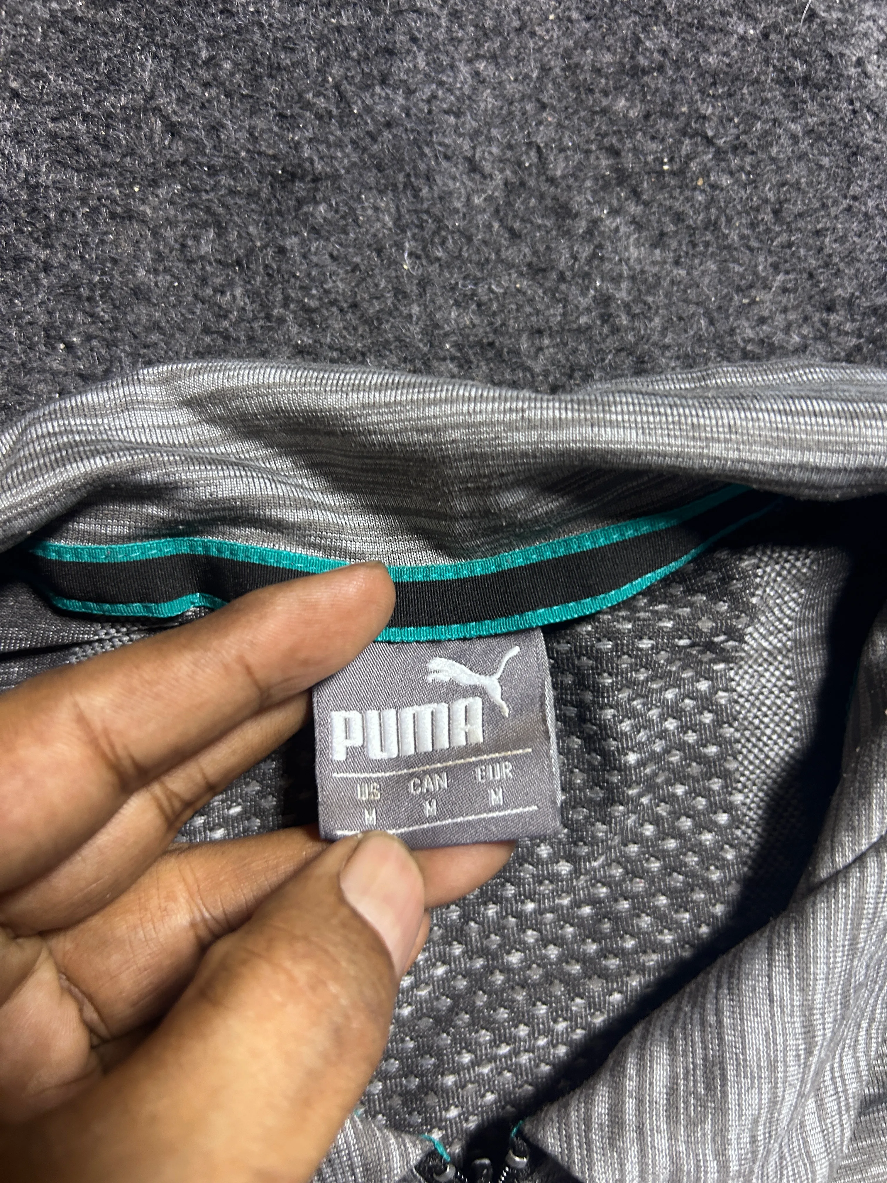 Puma Grey Polo Shirt alternate view
