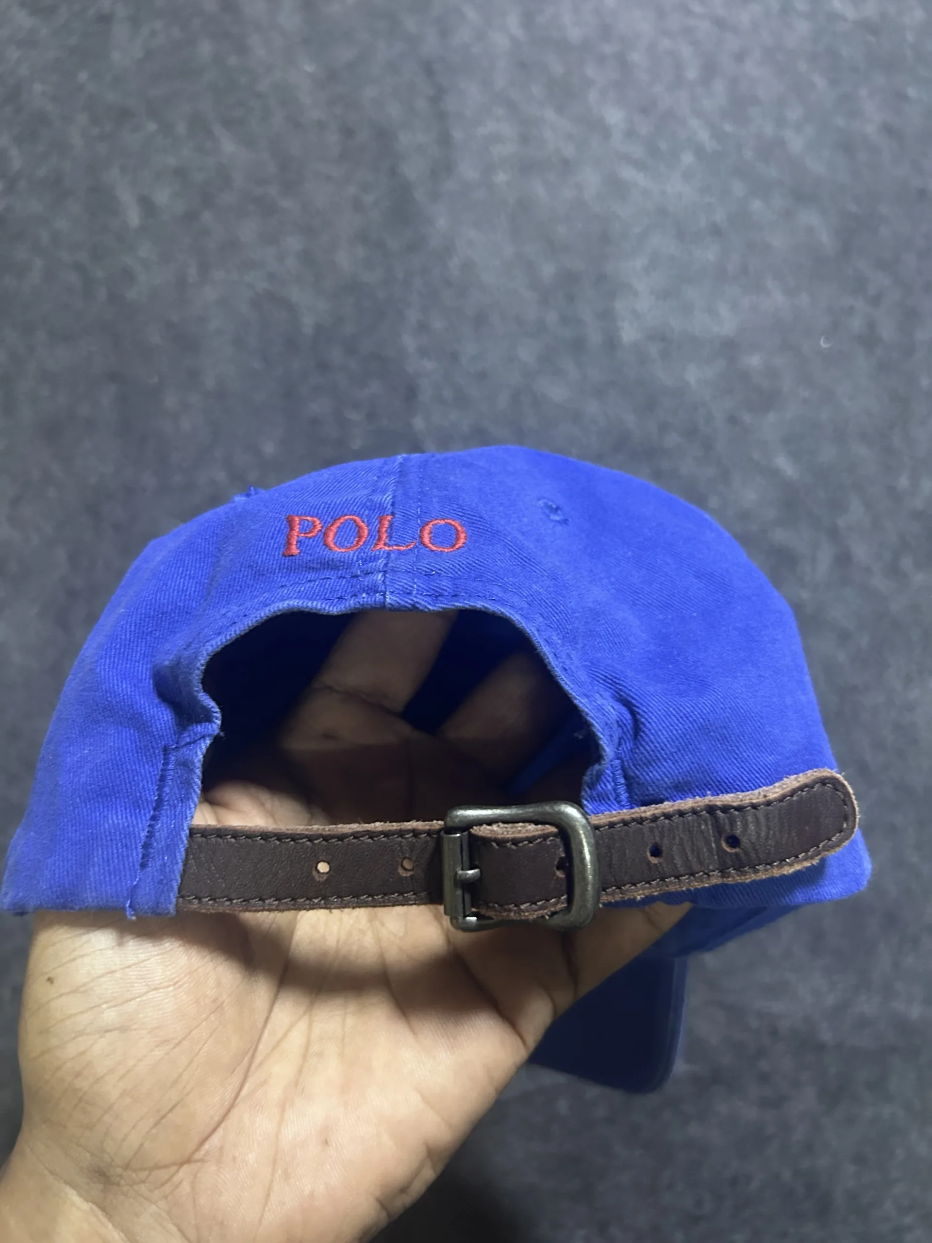 Ralph Lauren Blue simple back view