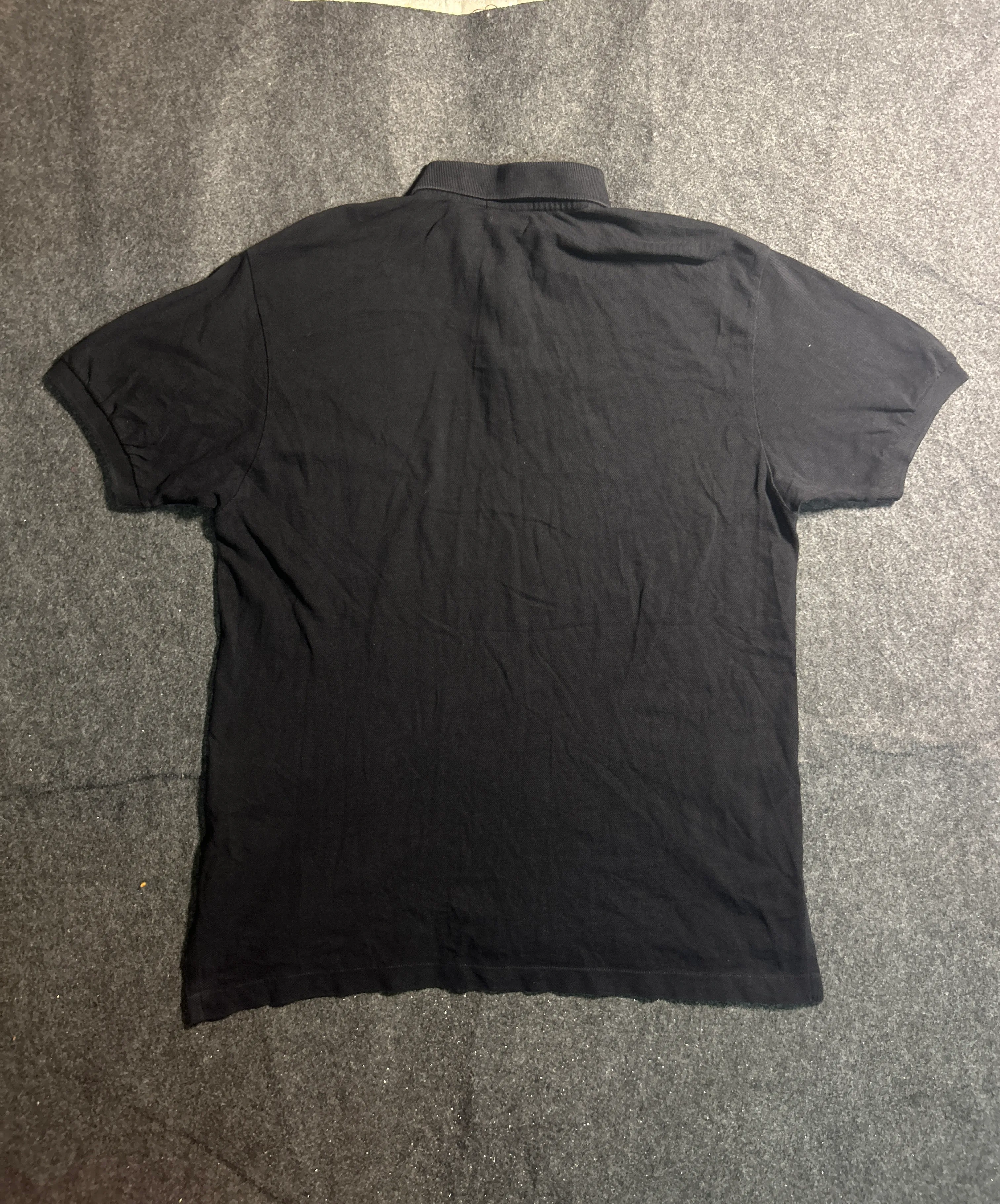 Ralph Lauren Black Polo Shirt back view