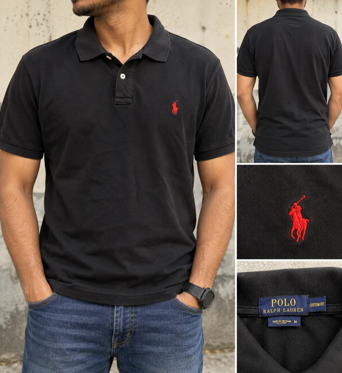 Ralph Lauren Black Clothing front view