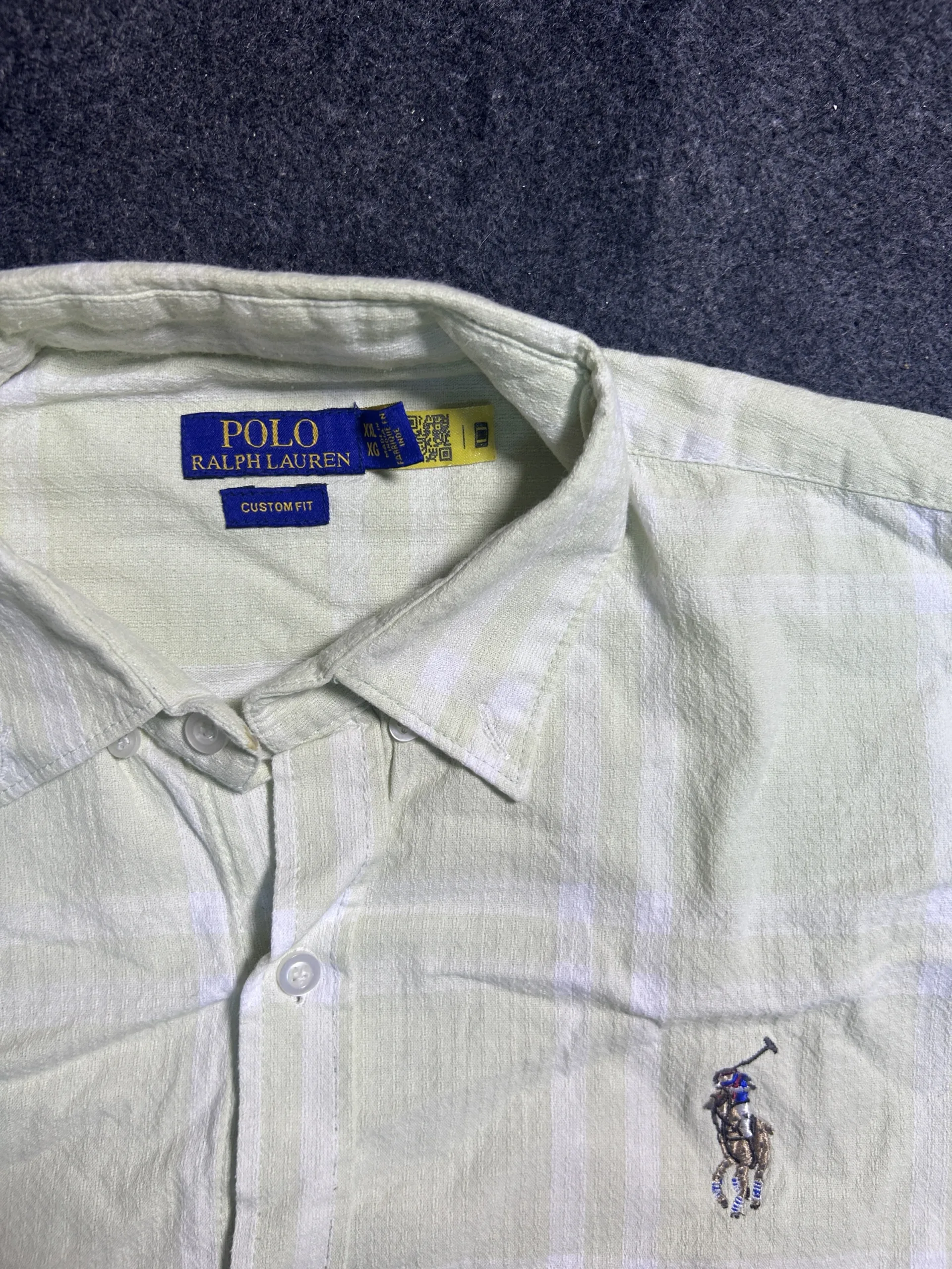 Ralph Lauren Green Shirt back view