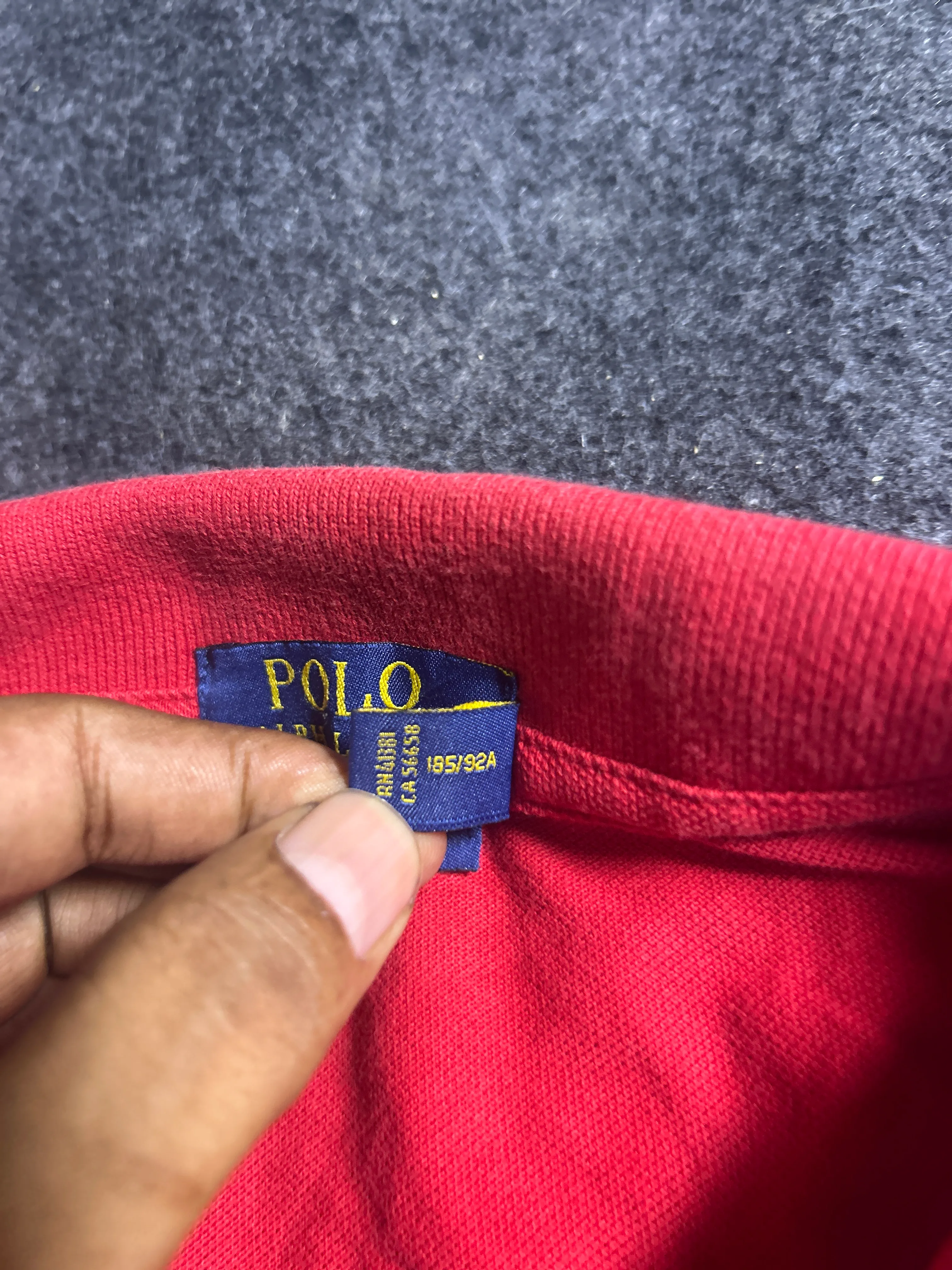 Ralph Lauren Red Polo Shirt alternate view