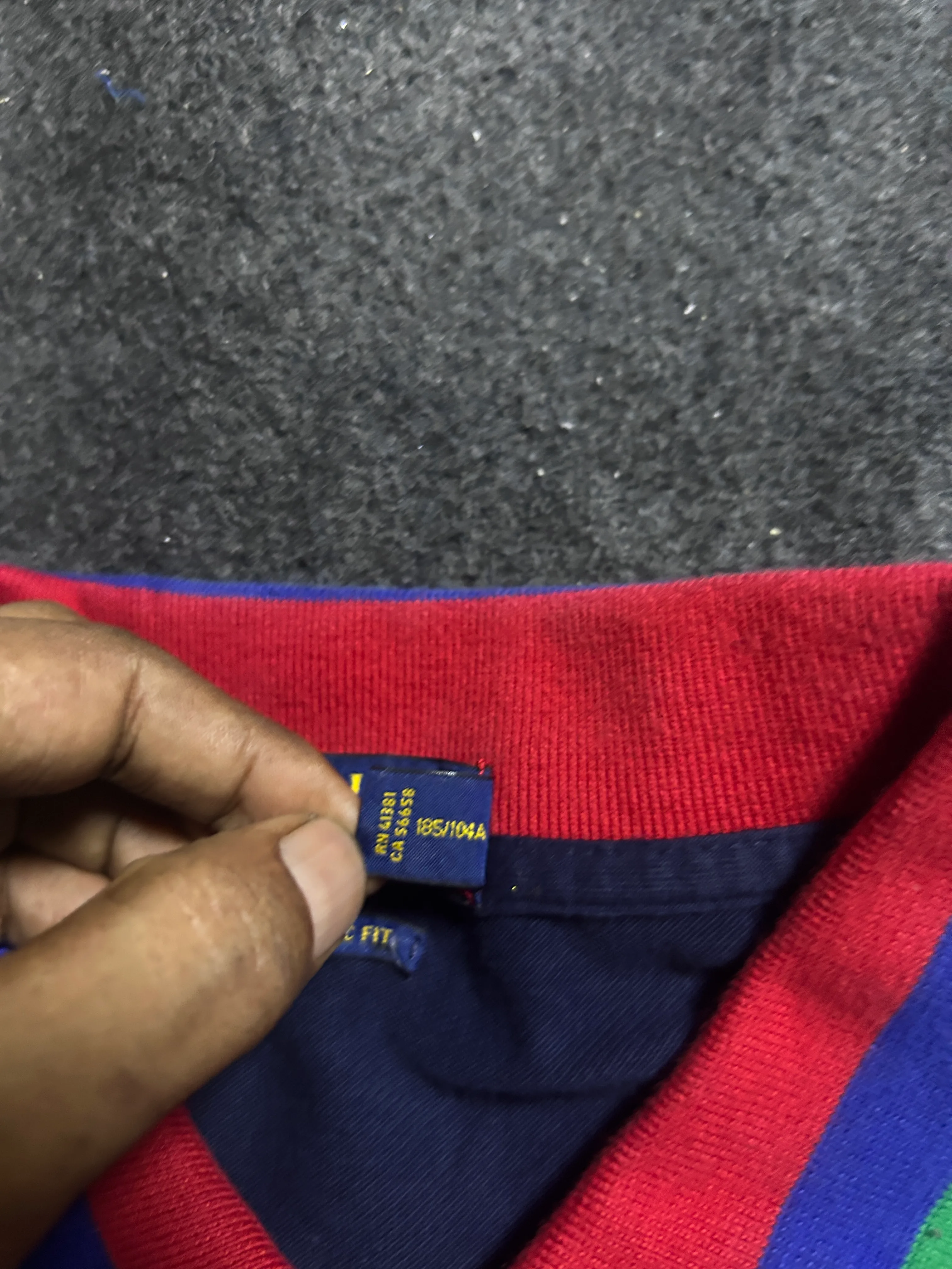 Ralph Lauren Navy Polo Shirt alternate view