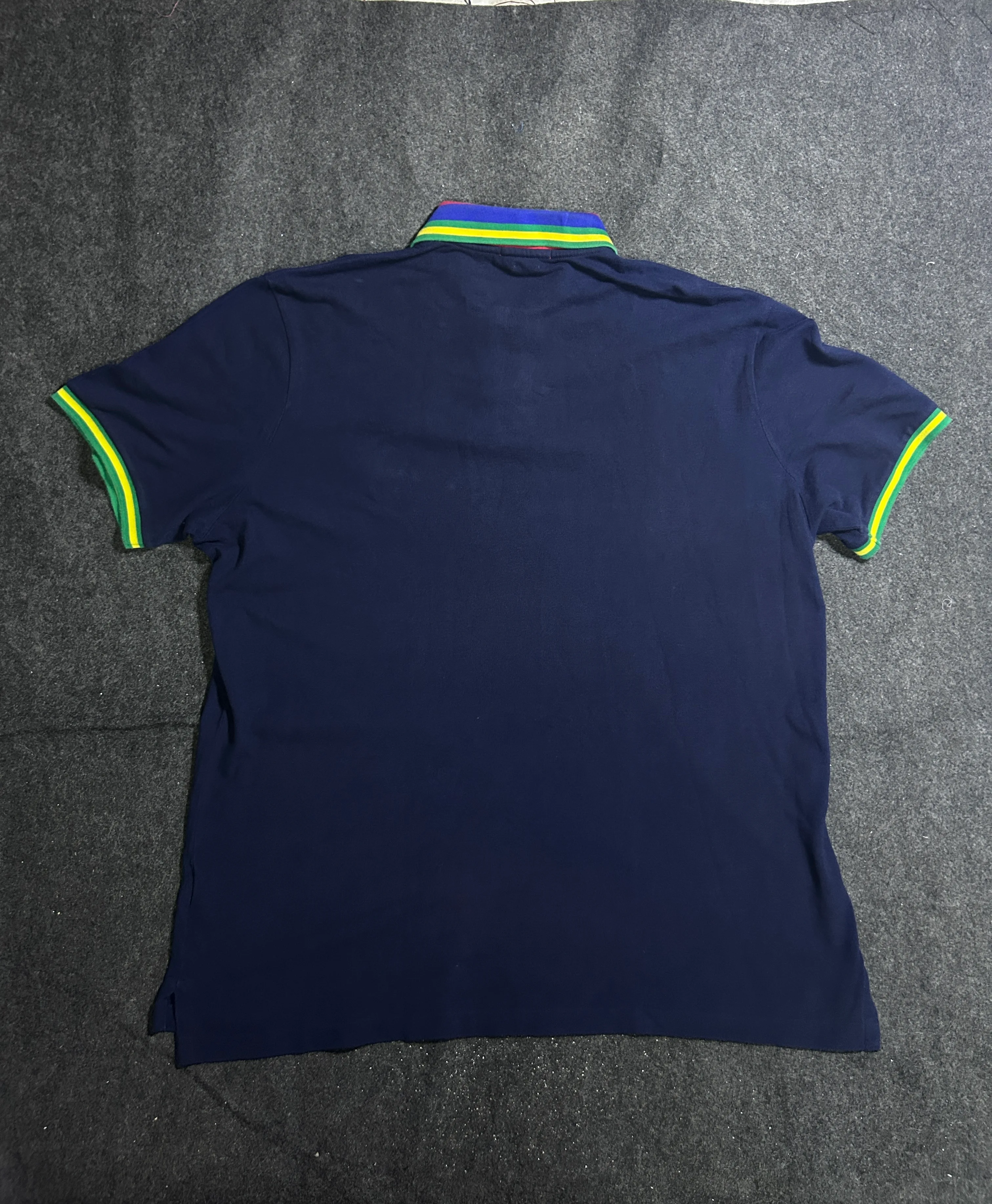Ralph Lauren Navy Polo Shirt back view