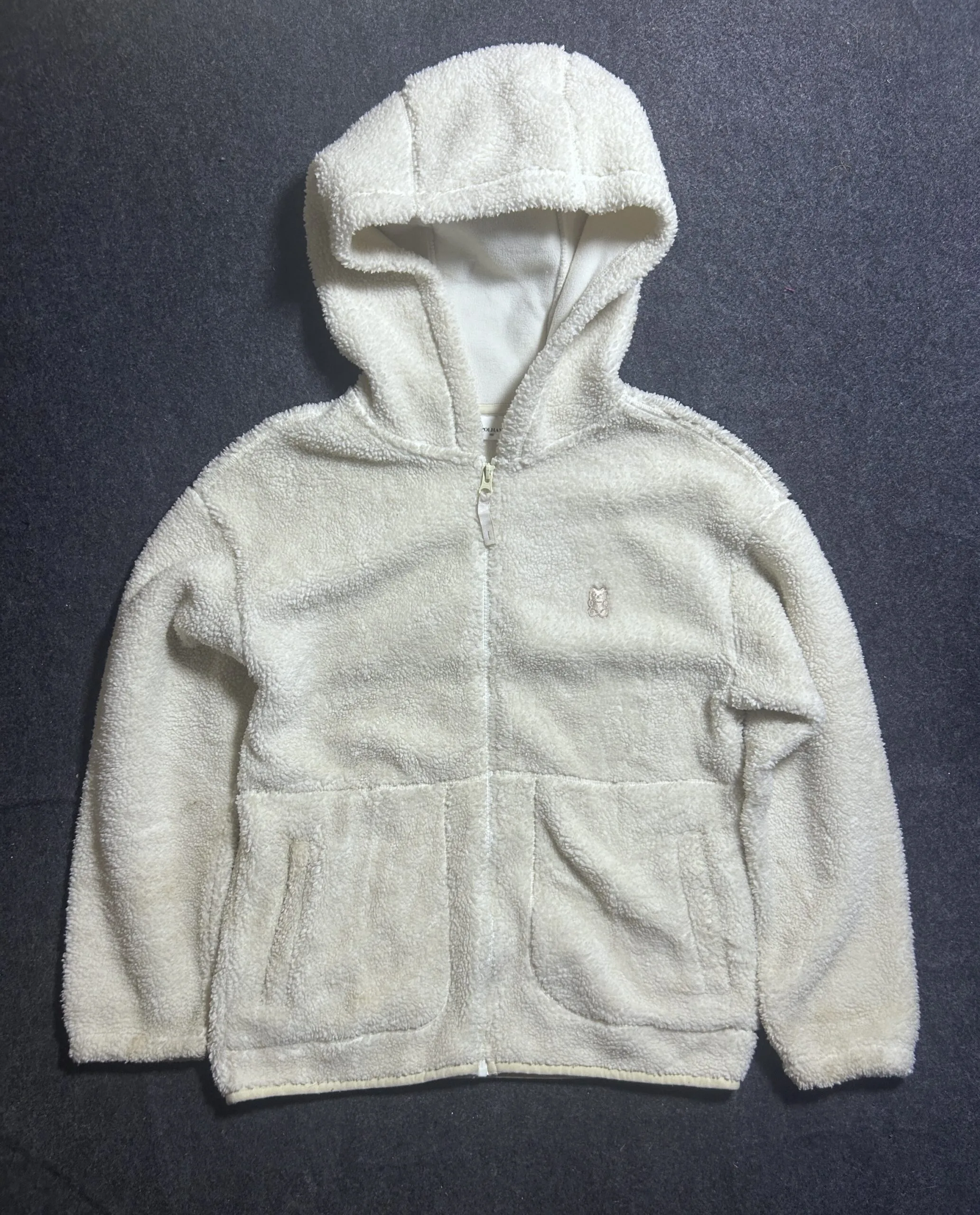 White Hoodie front view